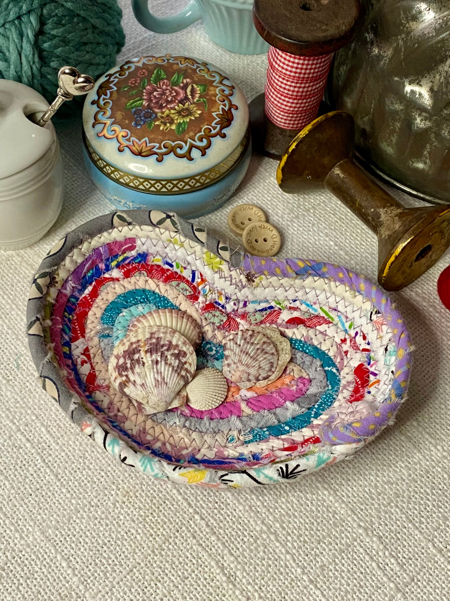 Sweetheart 6" Heart Shaped Saucer