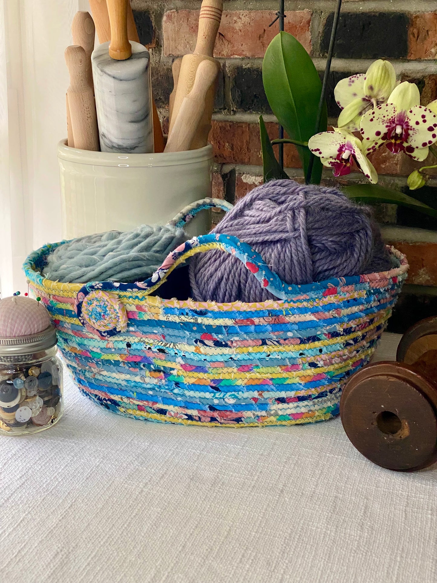 Large Farmhouse Trug Basket #1990