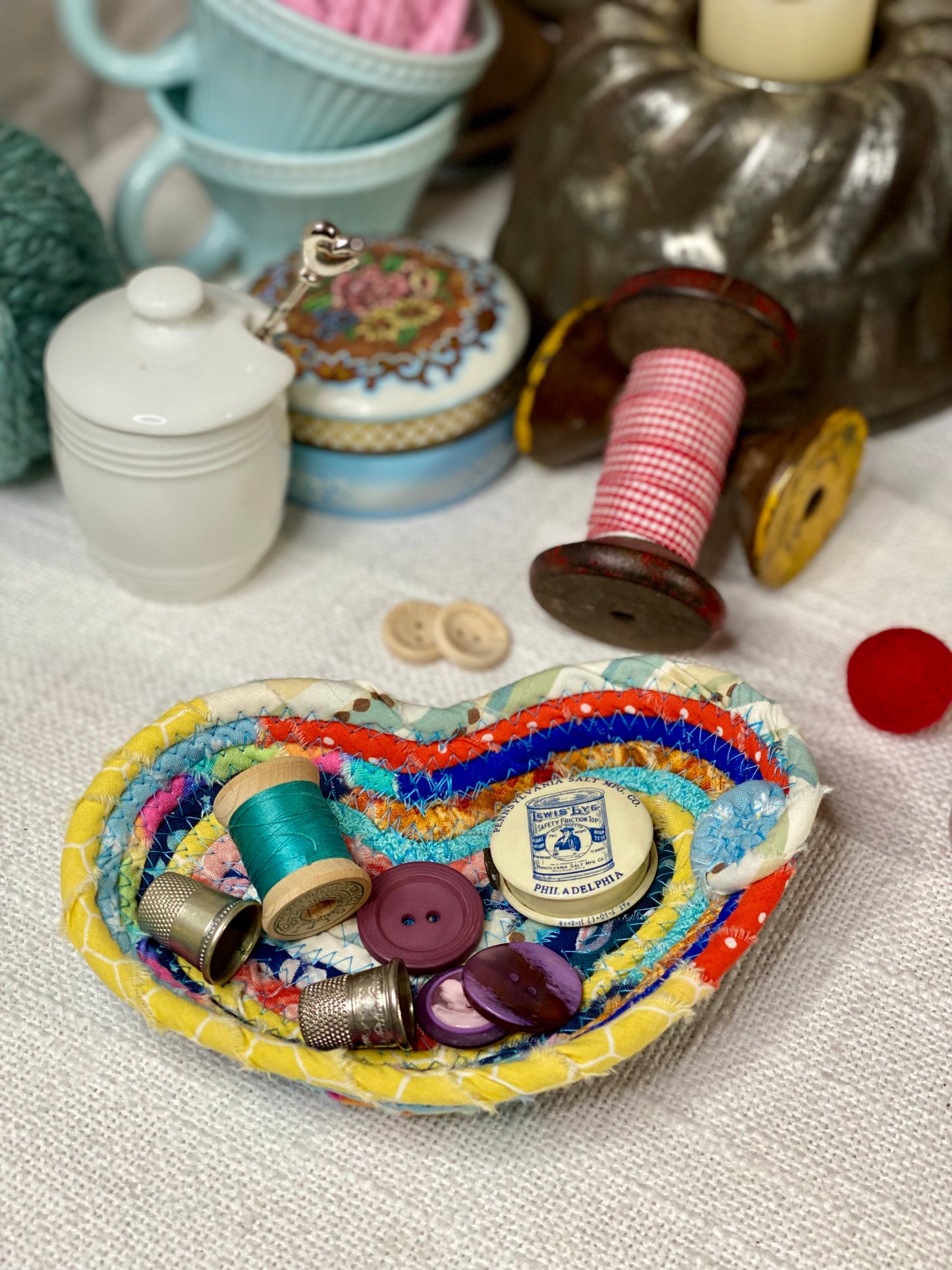 Sweetheart 6" Heart Shaped Saucer