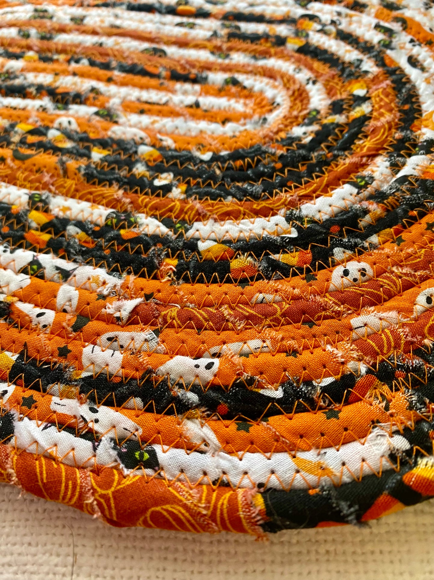 10” x 15" Extra Large Oval Flat Trivet- Halloween 2024