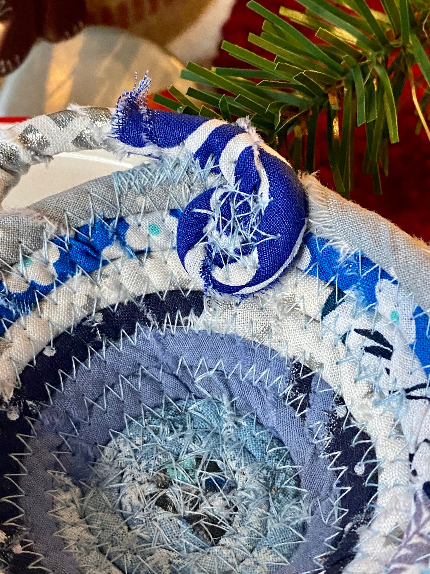 Miniature Egg Basket Ornament/Decoration - Holiday