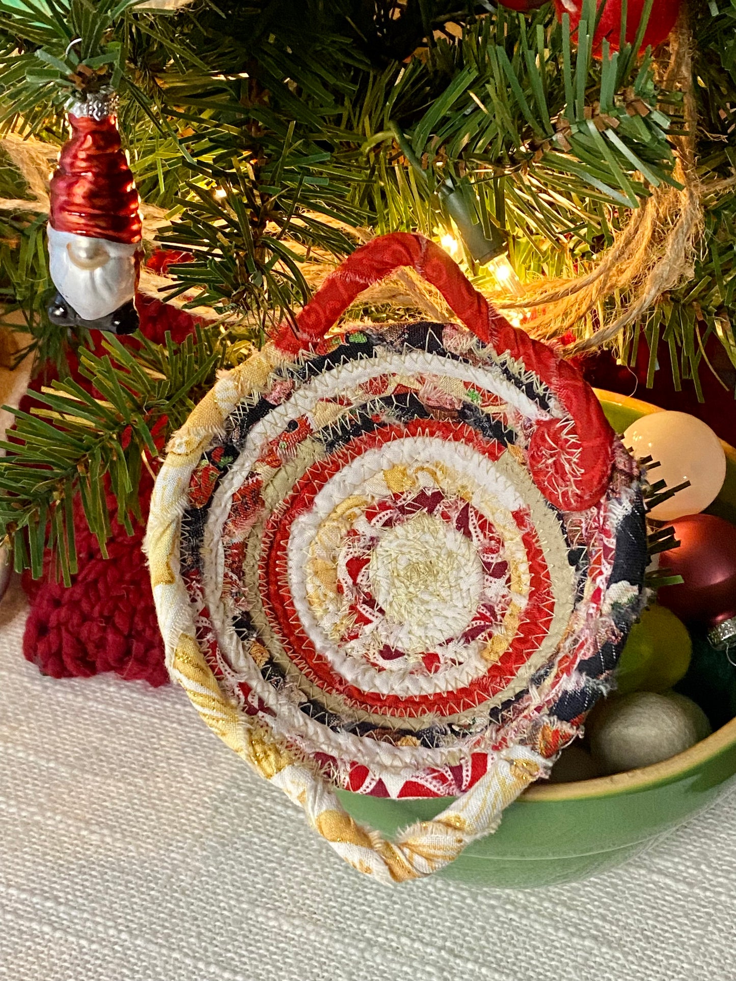 Miniature Egg Basket Ornament/Decoration