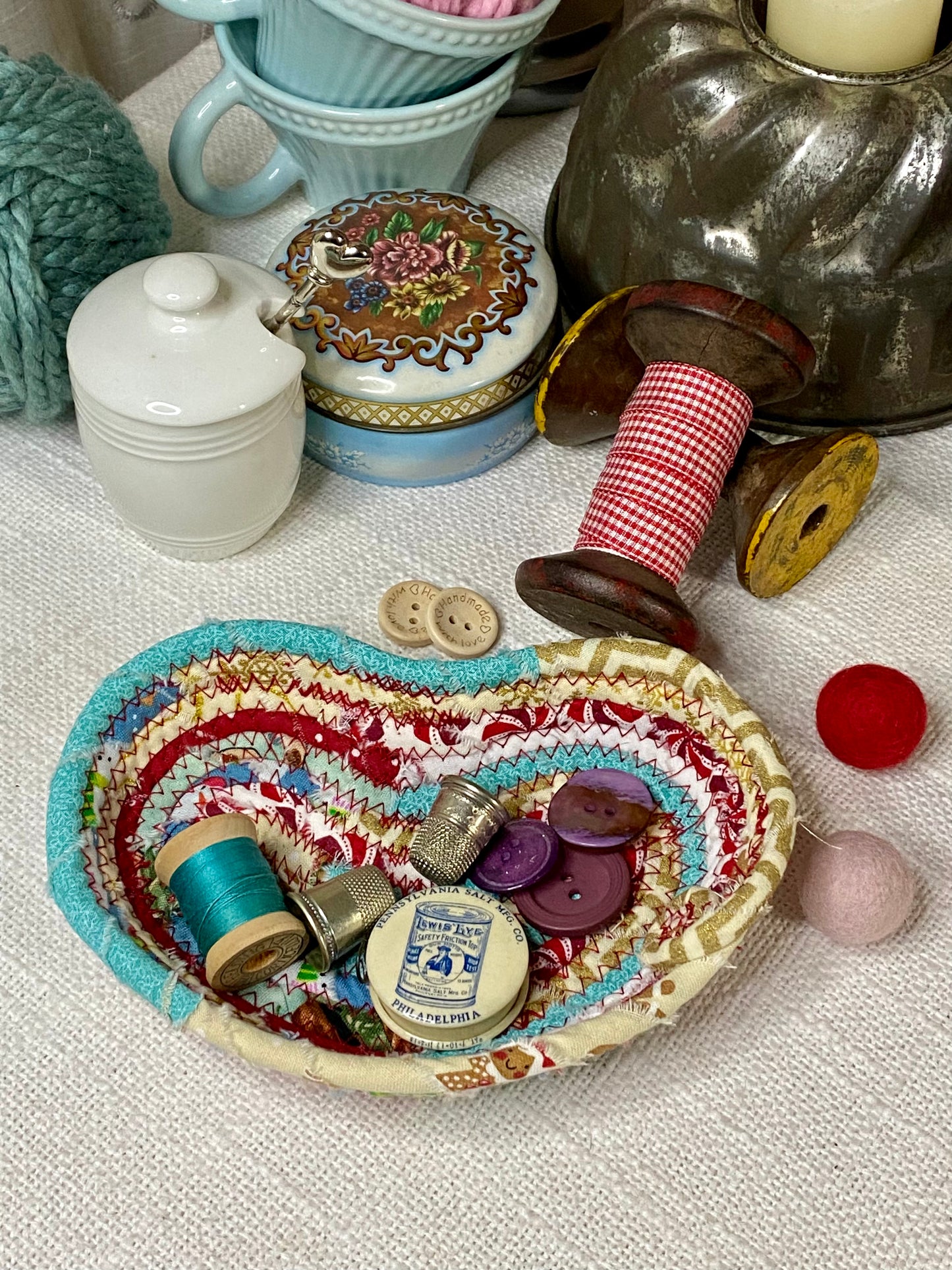 Sweetheart 6" Heart Shaped Saucer