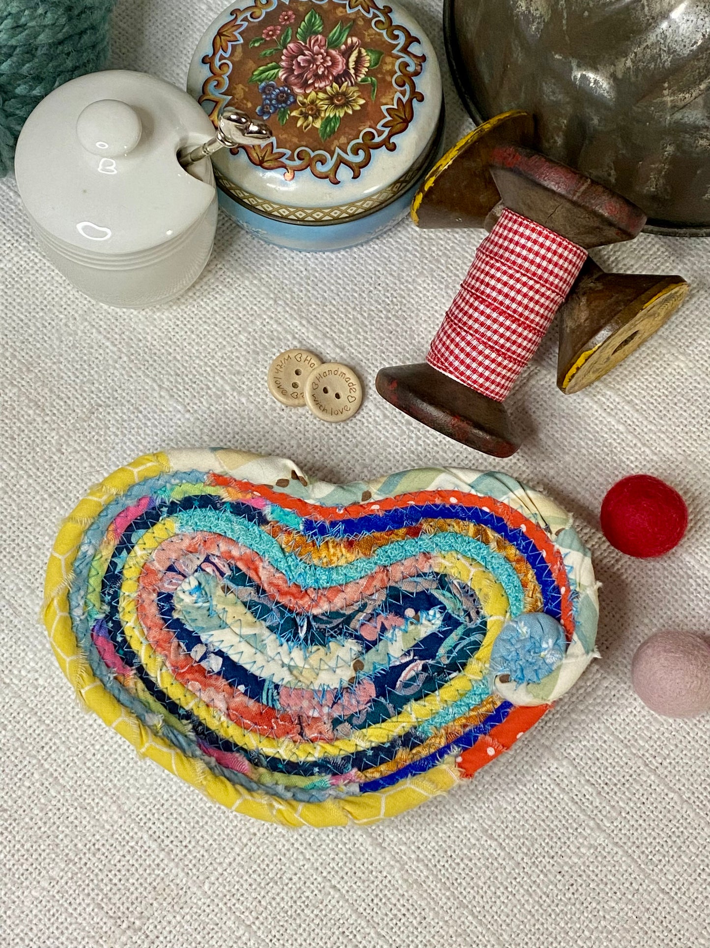 Sweetheart 6" Heart Shaped Saucer
