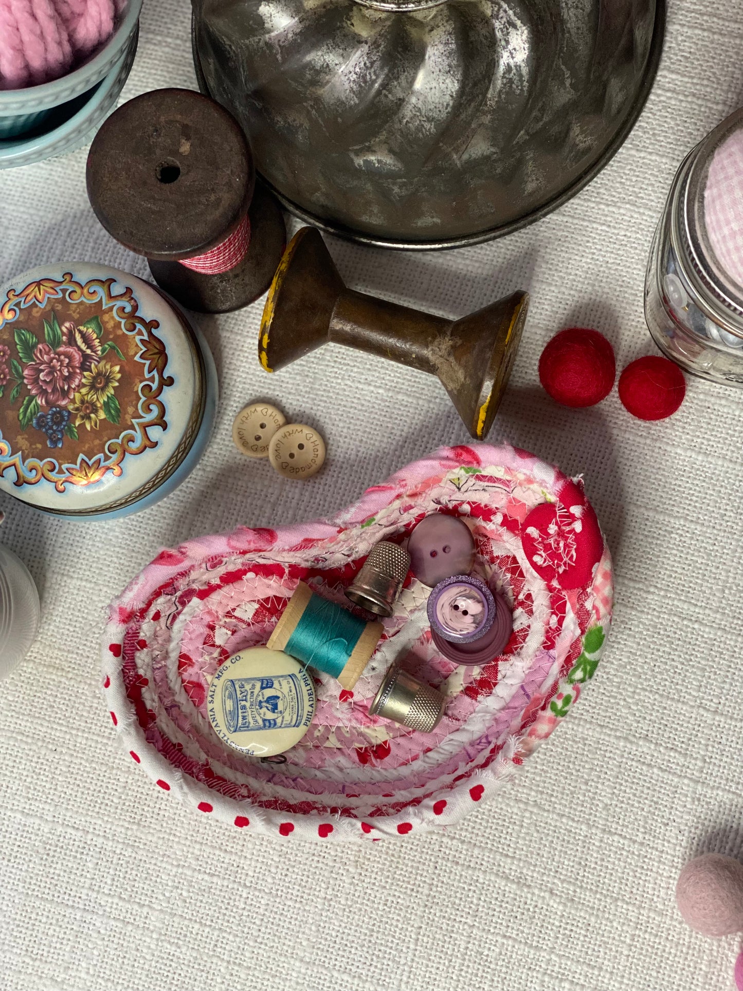 Sweetheart 6" Heart Shaped Saucer