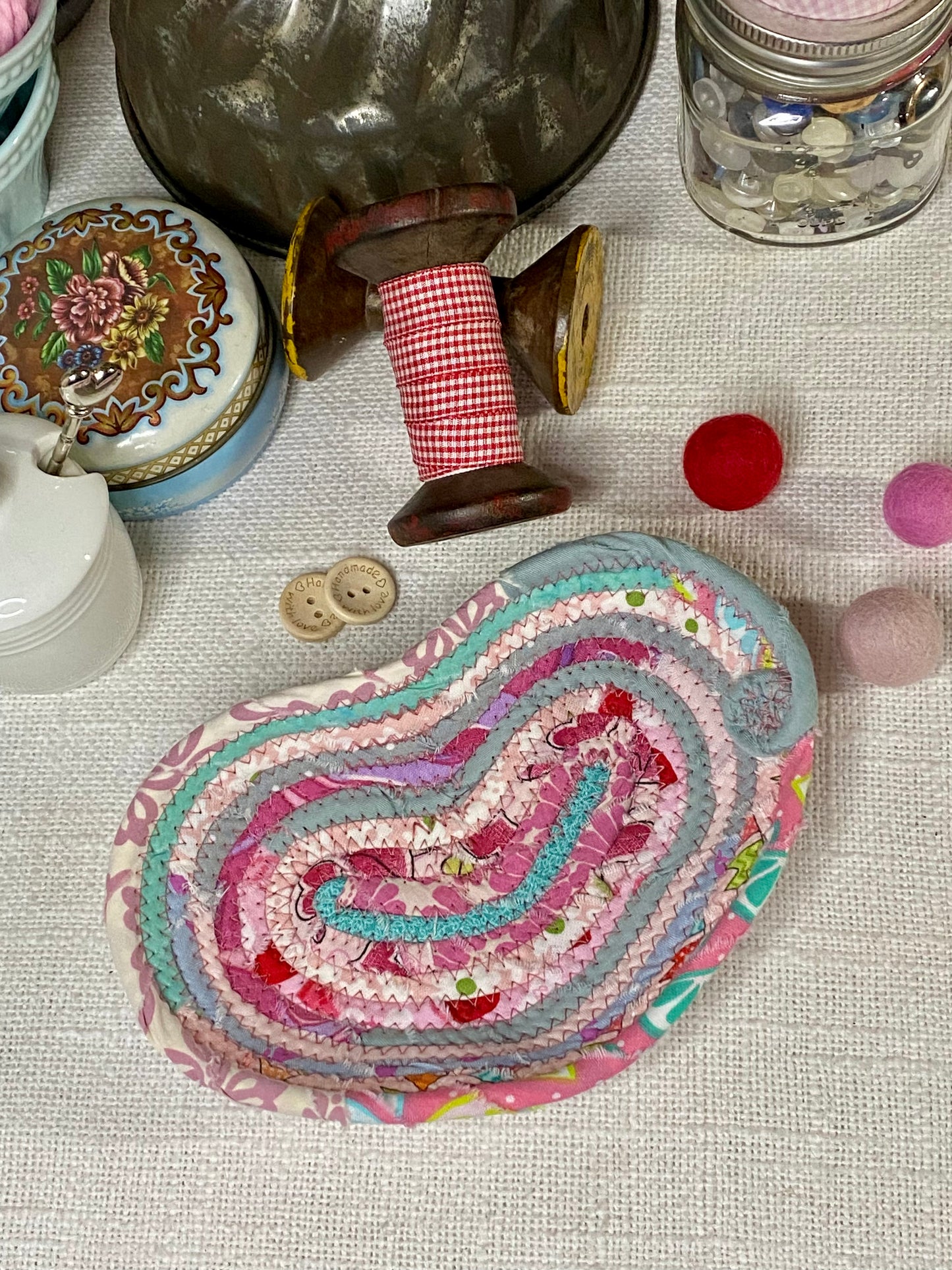 Sweetheart 6" Heart Shaped Saucer