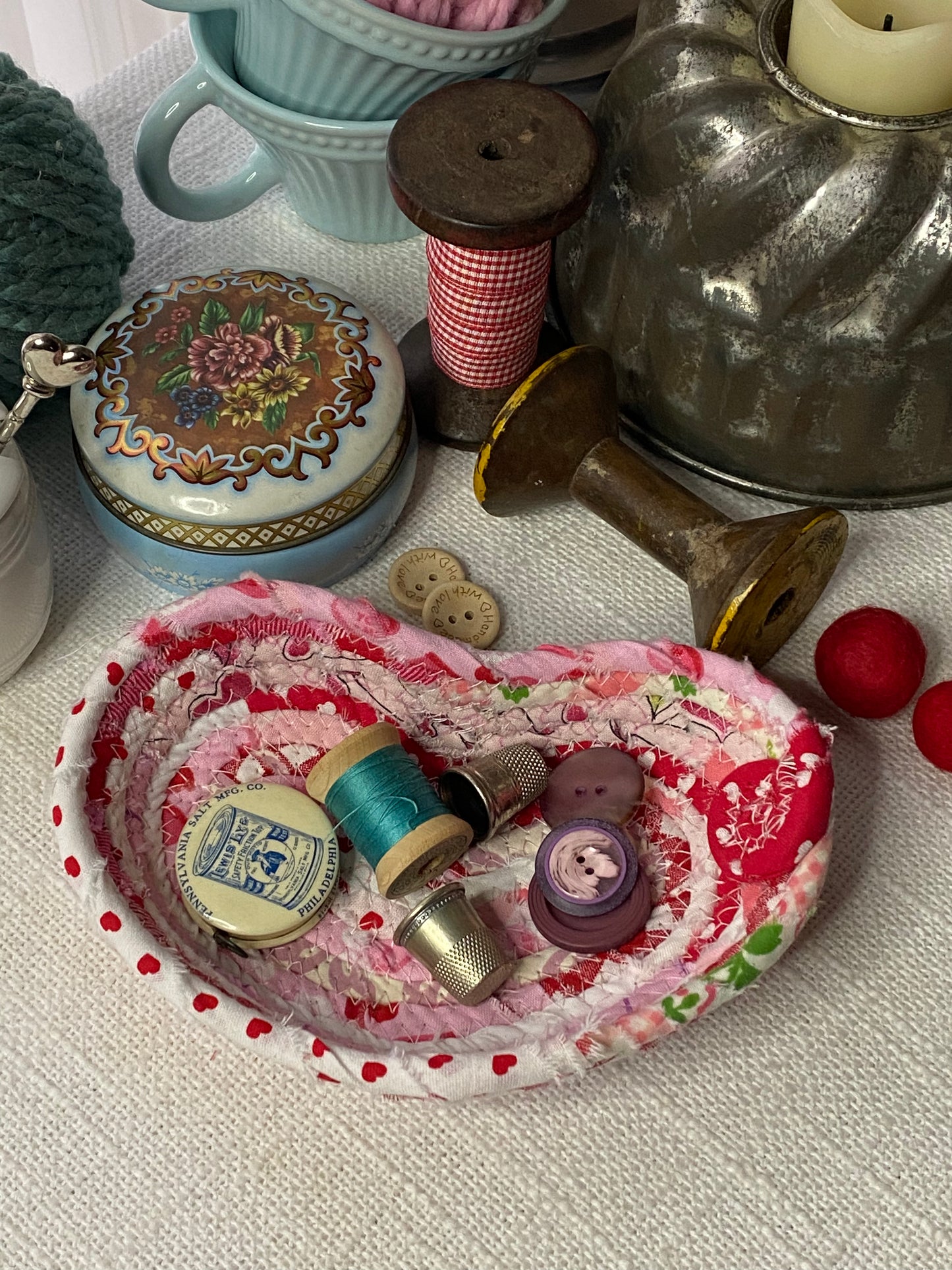 Sweetheart 6" Heart Shaped Saucer