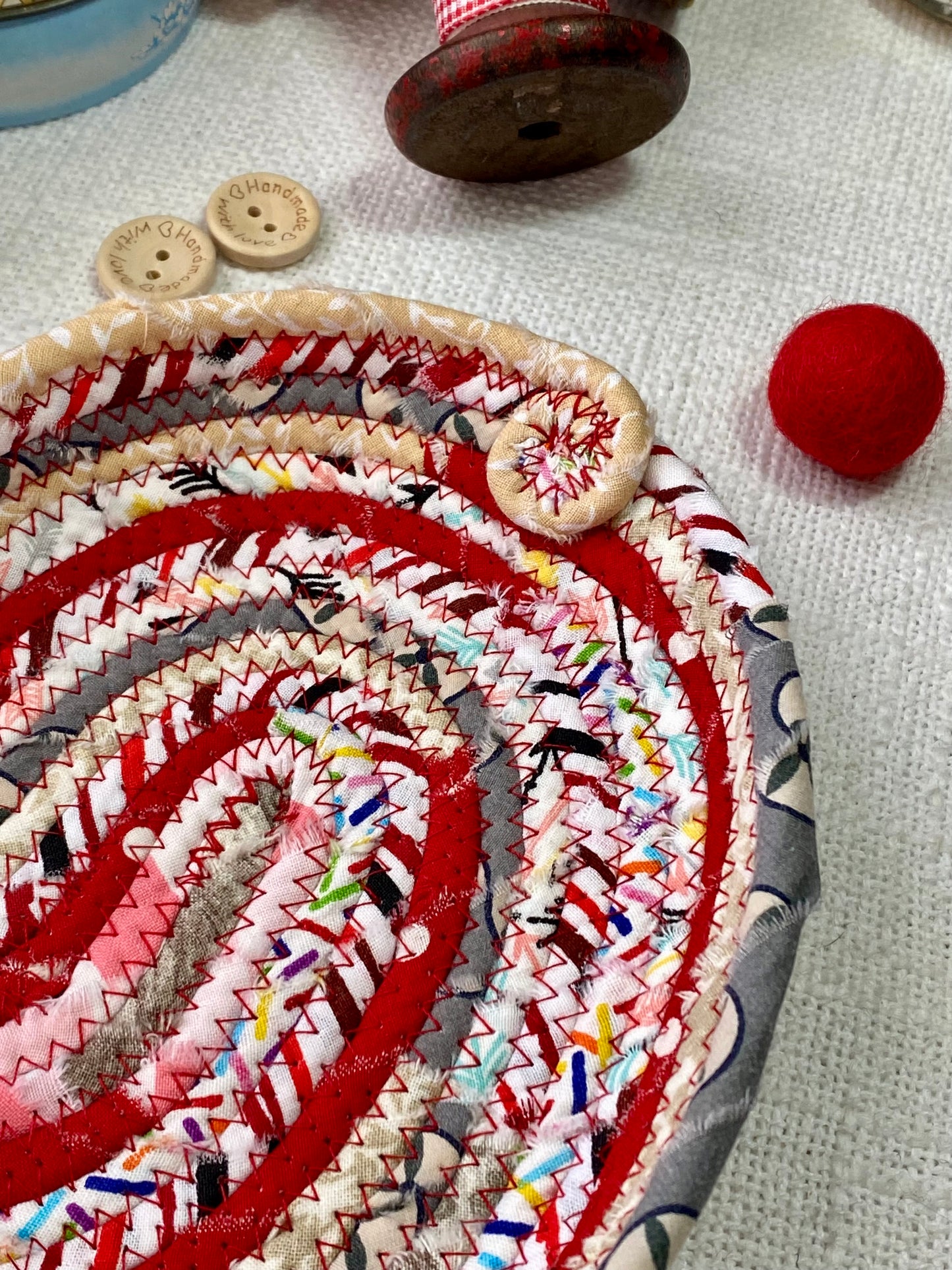 8” Heart Shaped Saucer Trivet