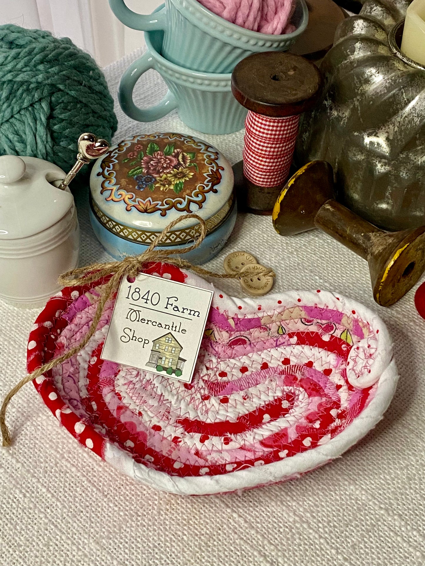 Sweetheart 6" Heart Shaped Saucer