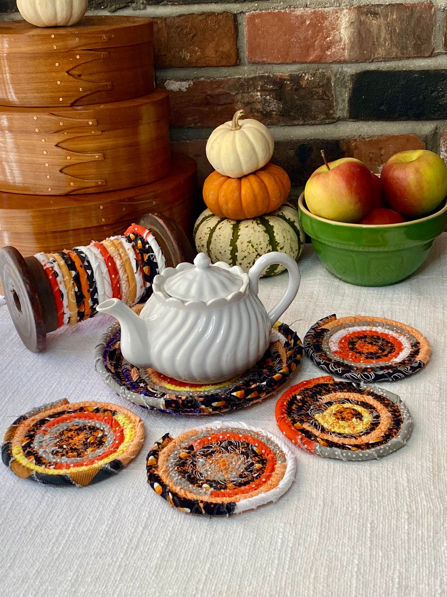 Halloween Set of Four Coasters - Halloween 2024