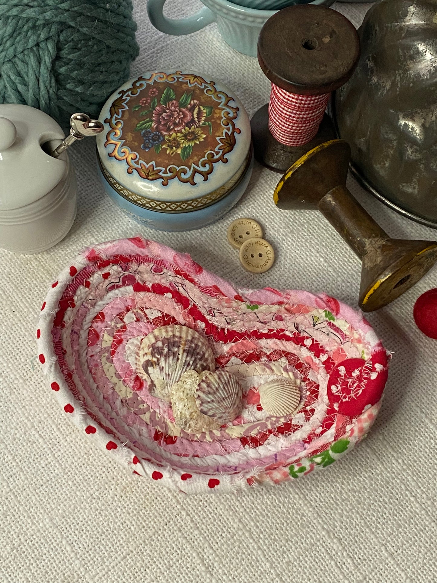Sweetheart 6" Heart Shaped Saucer