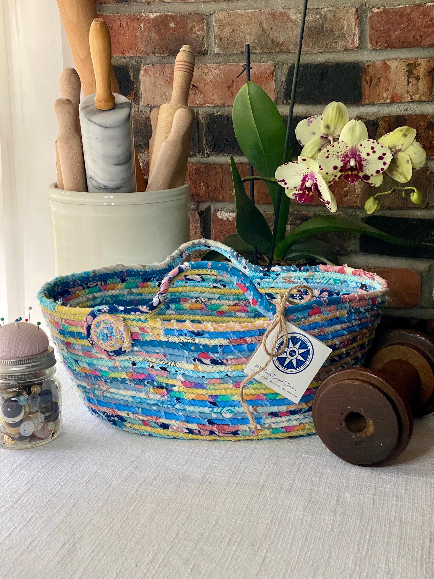 Large Farmhouse Trug Basket #1990