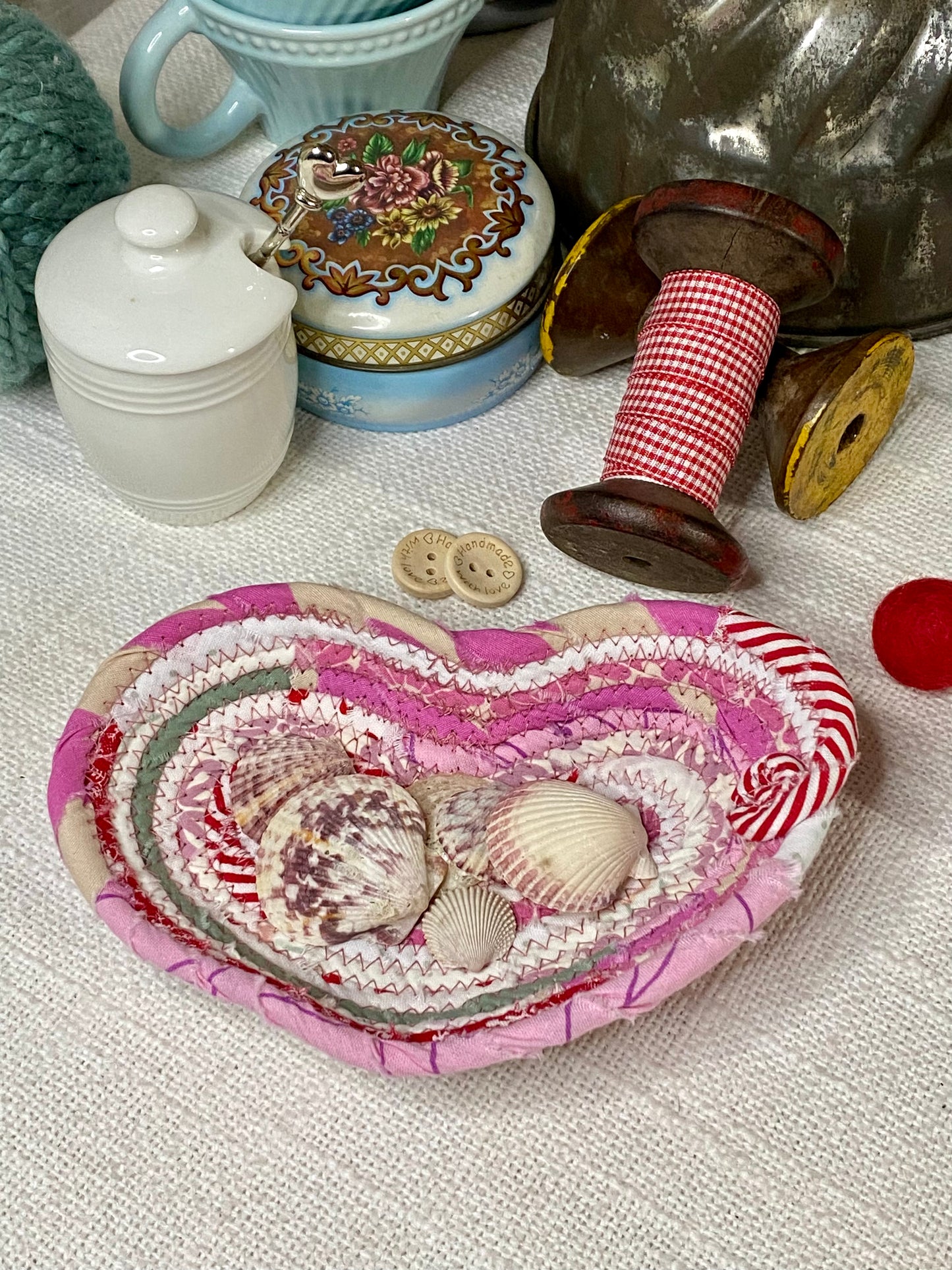 Sweetheart 6" Heart Shaped Saucer