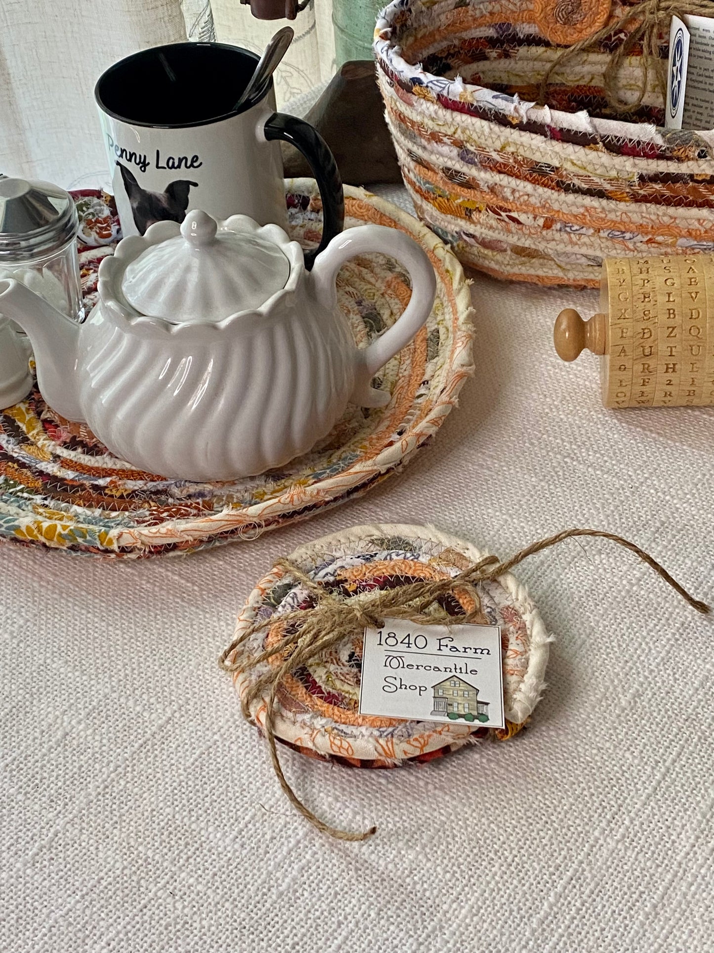 Fall Set of Two Coasters