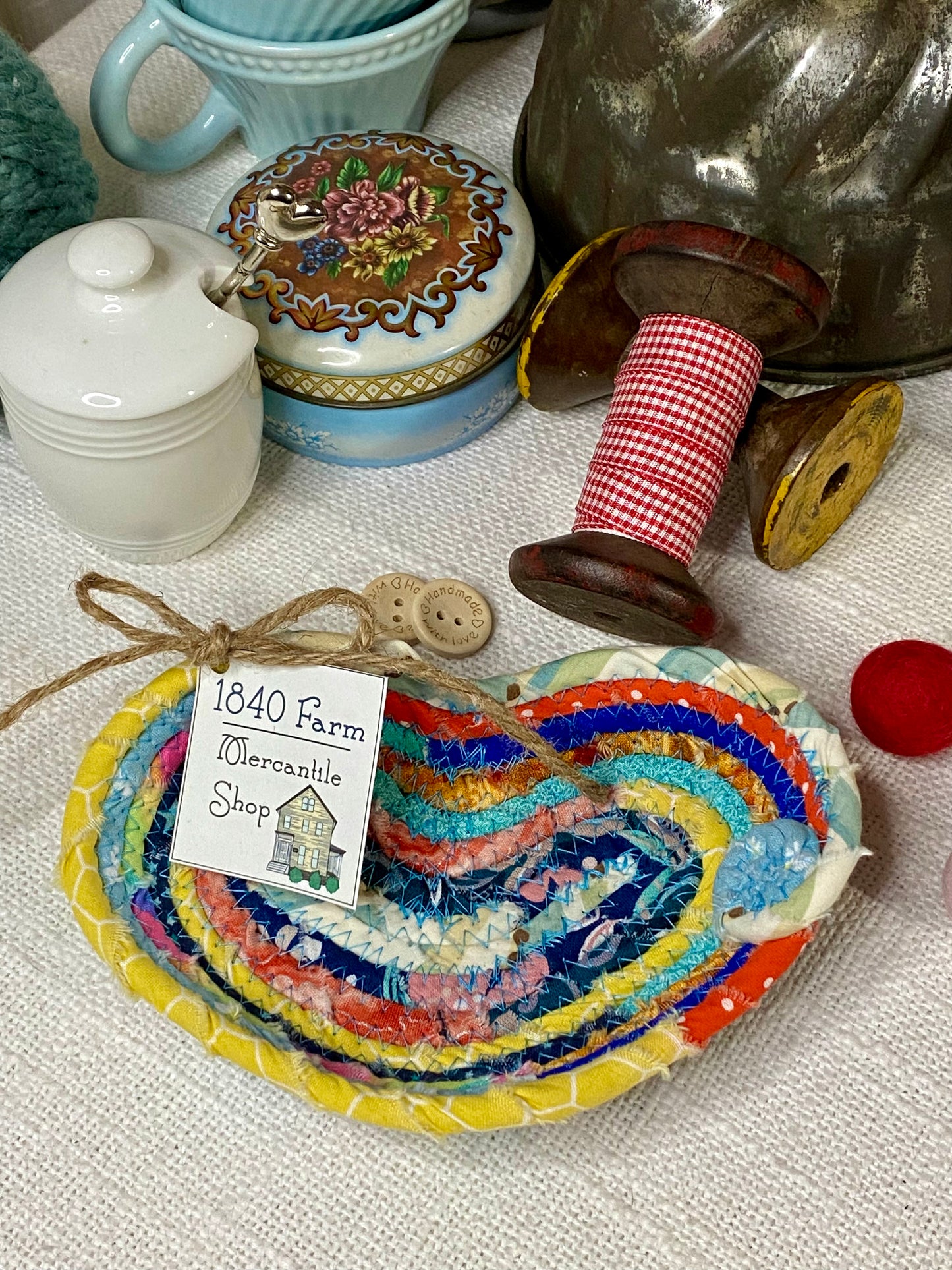 Sweetheart 6" Heart Shaped Saucer