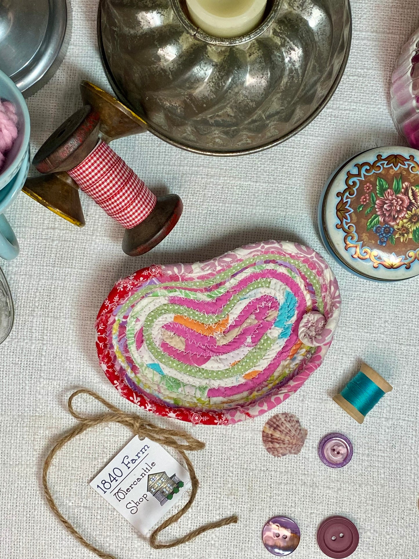 Sweetheart 6" Heart Shaped Saucer