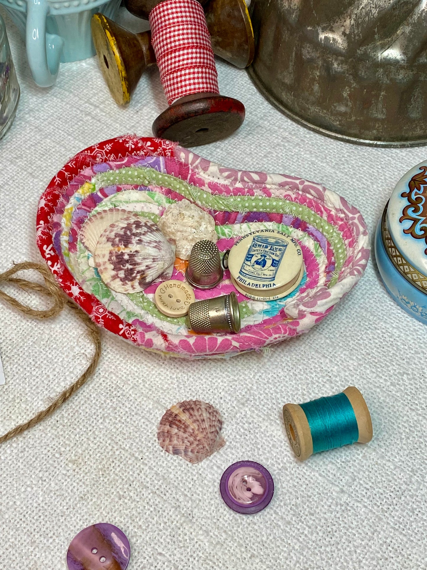 Sweetheart 6" Heart Shaped Saucer