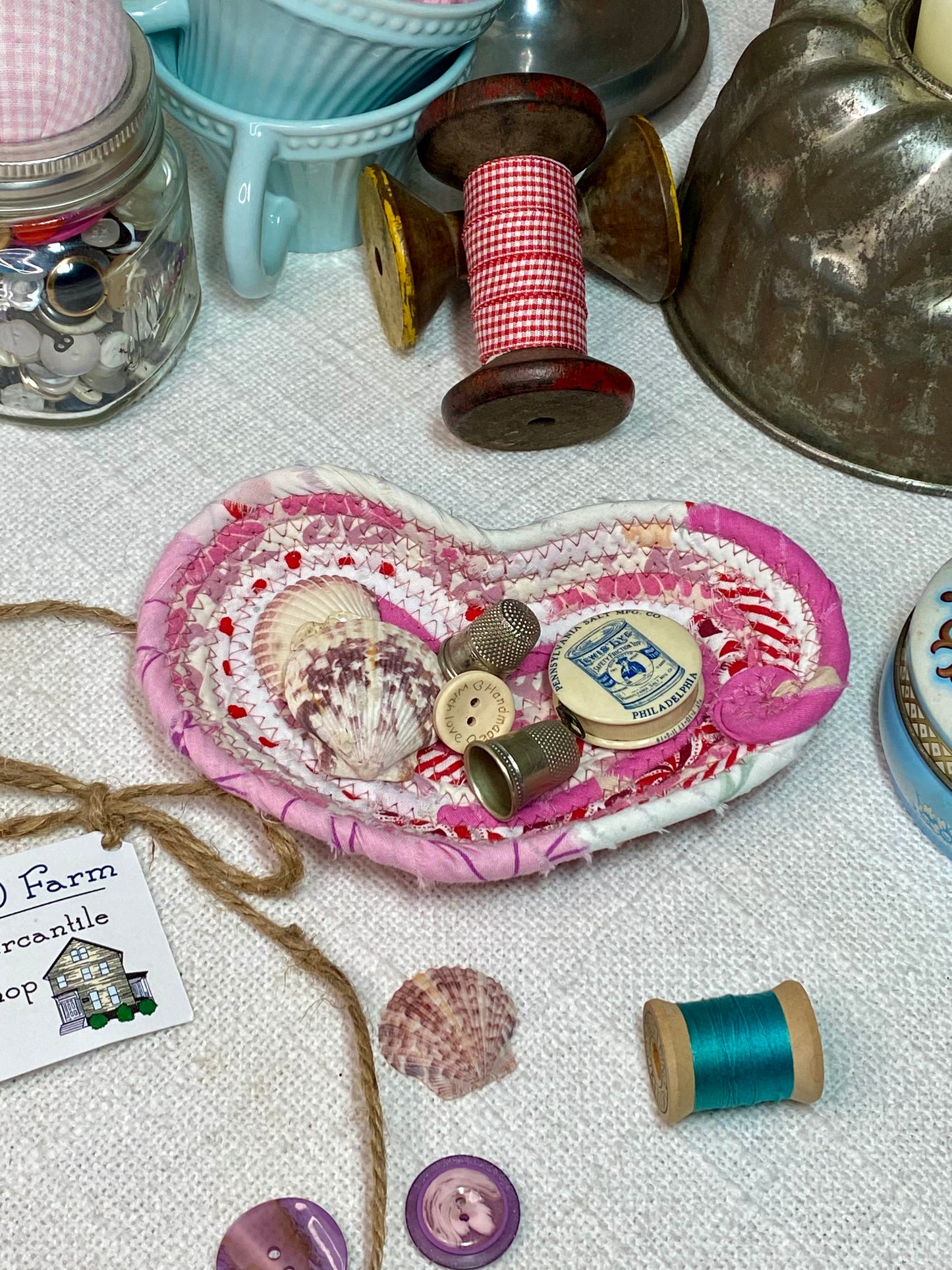 Sweetheart 6" Heart Shaped Saucer