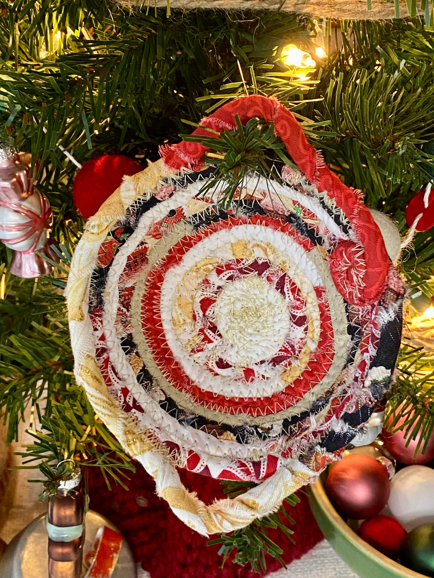 Miniature Egg Basket Ornament/Decoration