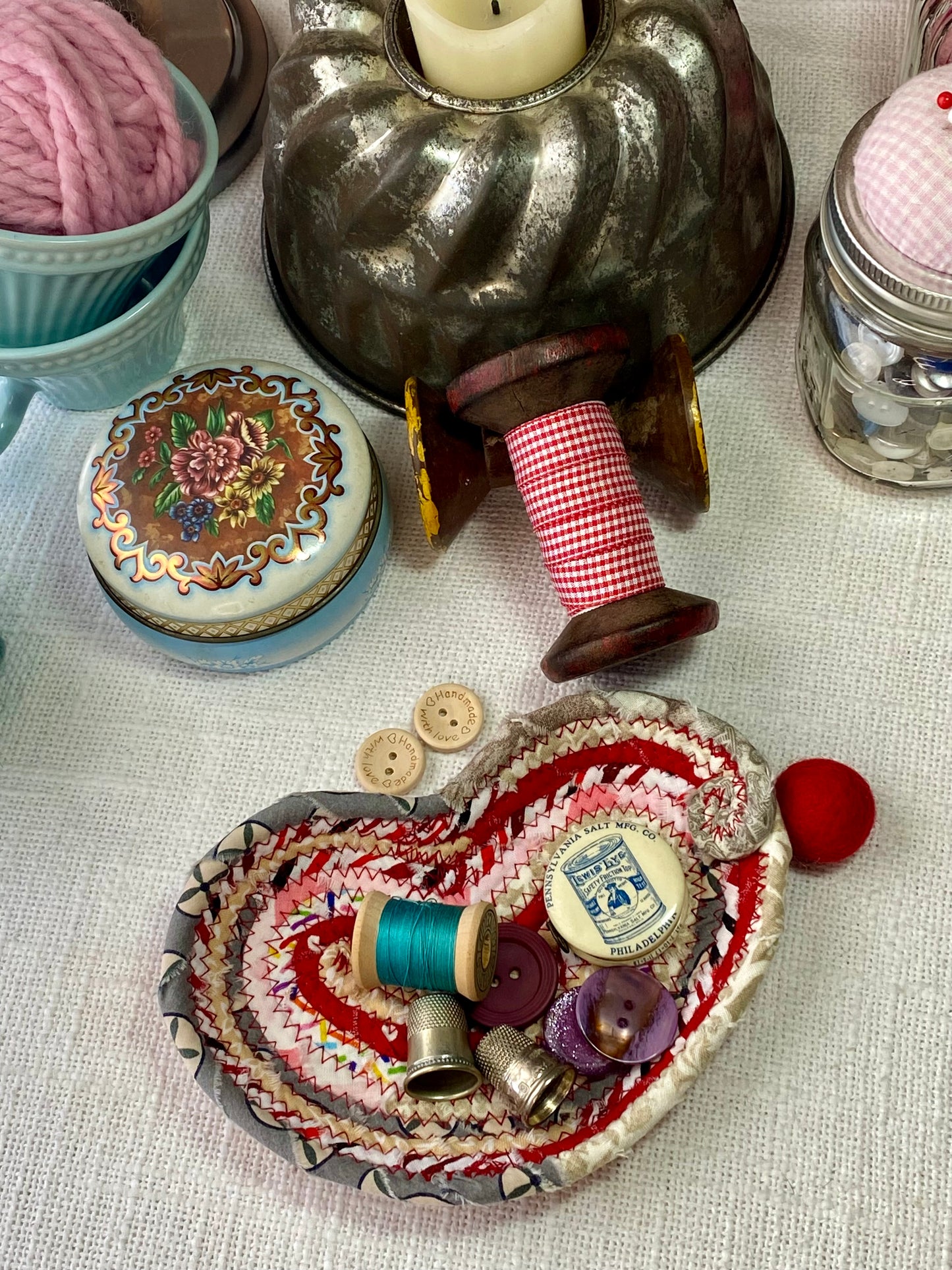 Sweetheart 6" Heart Shaped Saucer