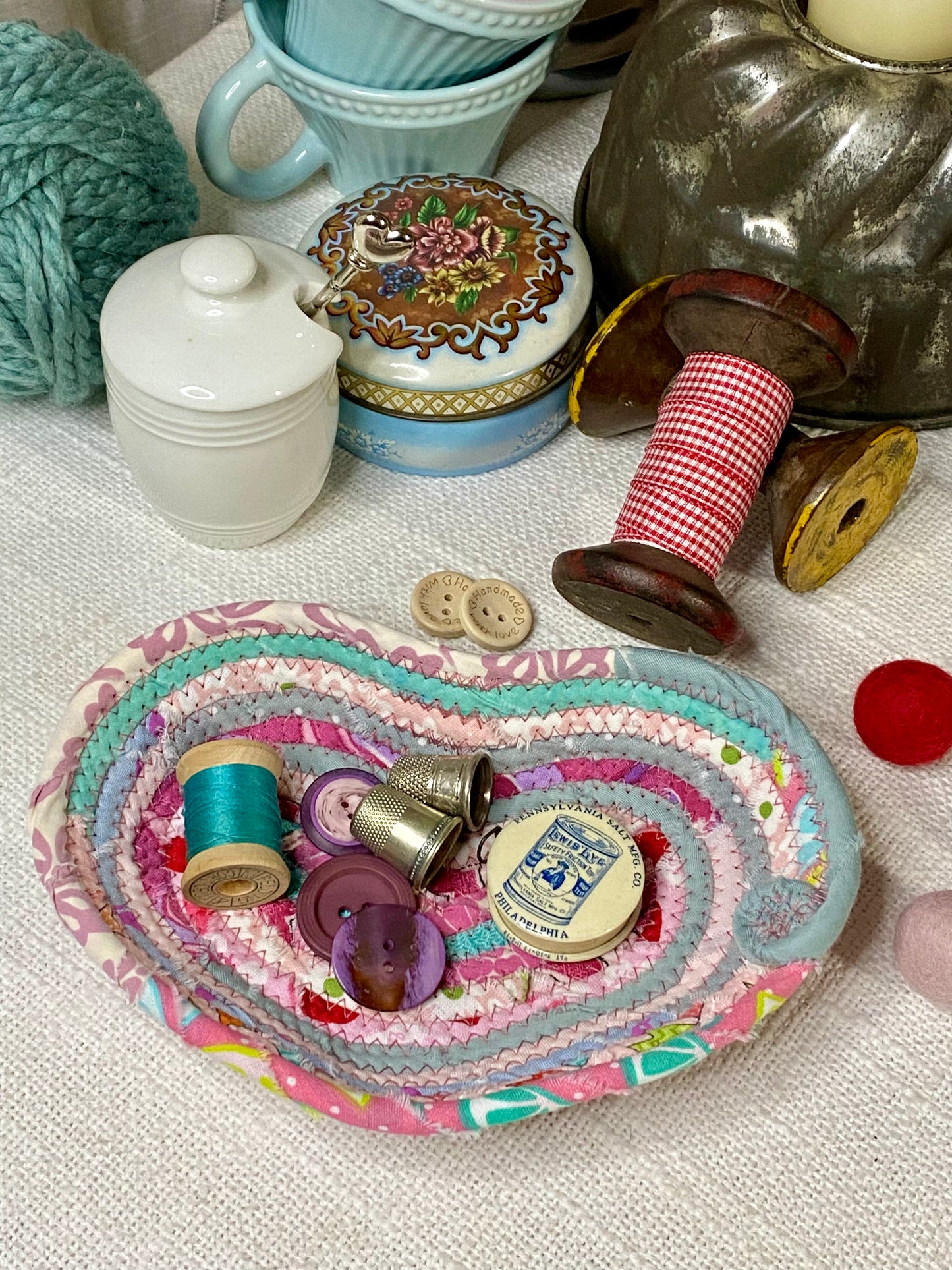 Sweetheart 6" Heart Shaped Saucer