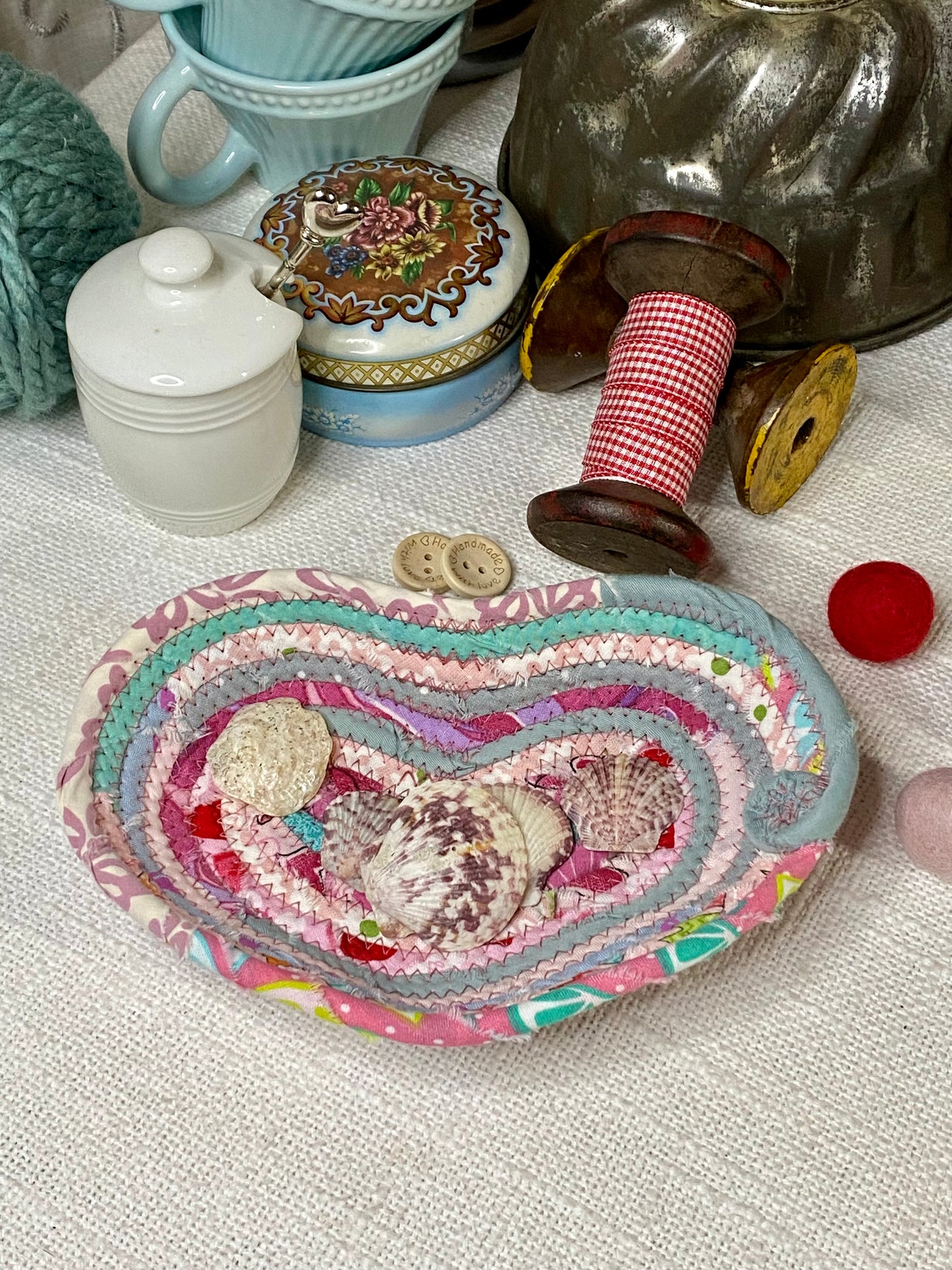 Sweetheart 6" Heart Shaped Saucer