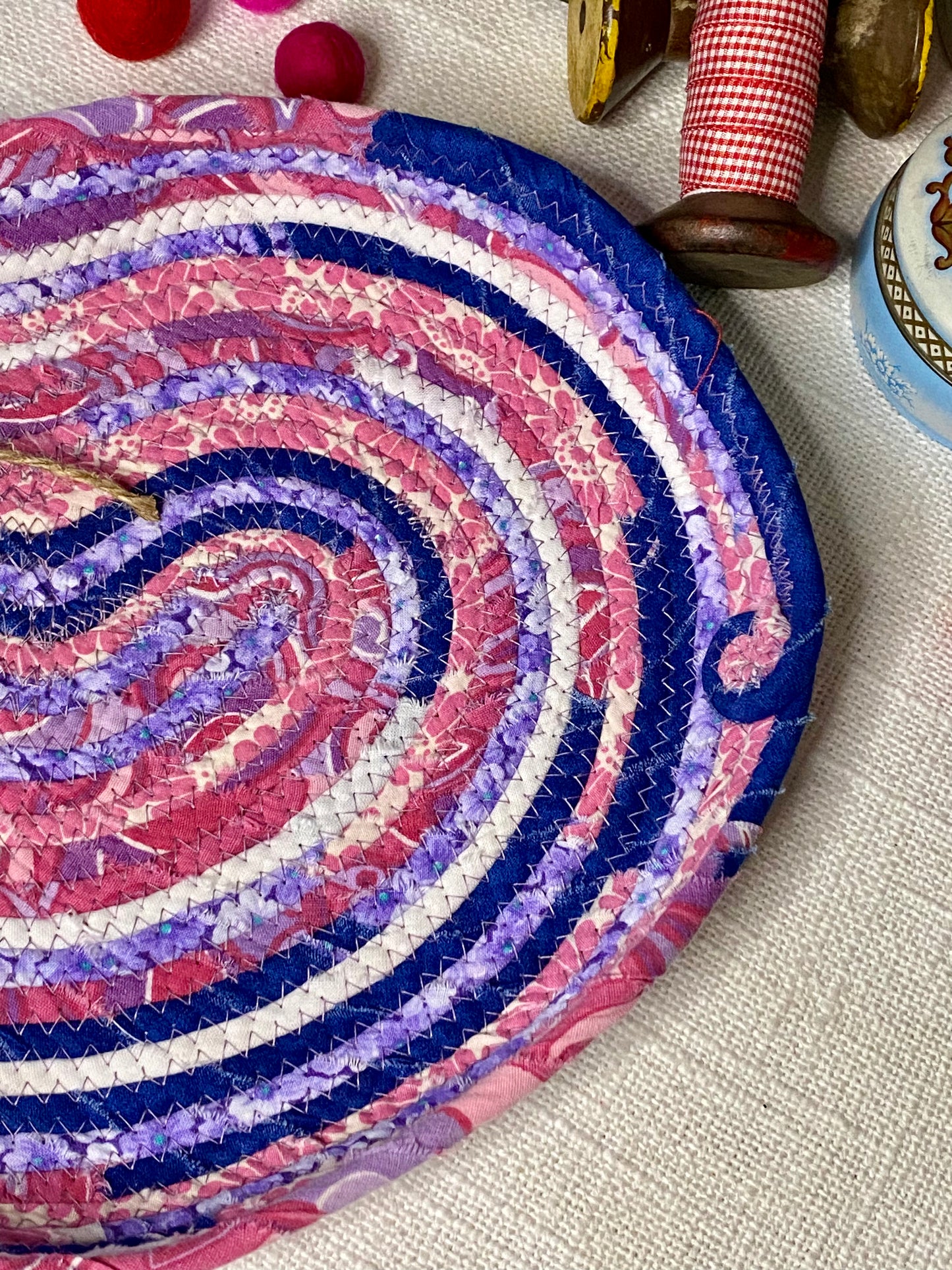 12” Heart Shaped Saucer Trivet
