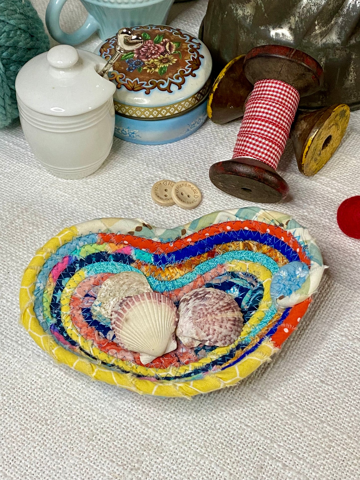 Sweetheart 6" Heart Shaped Saucer