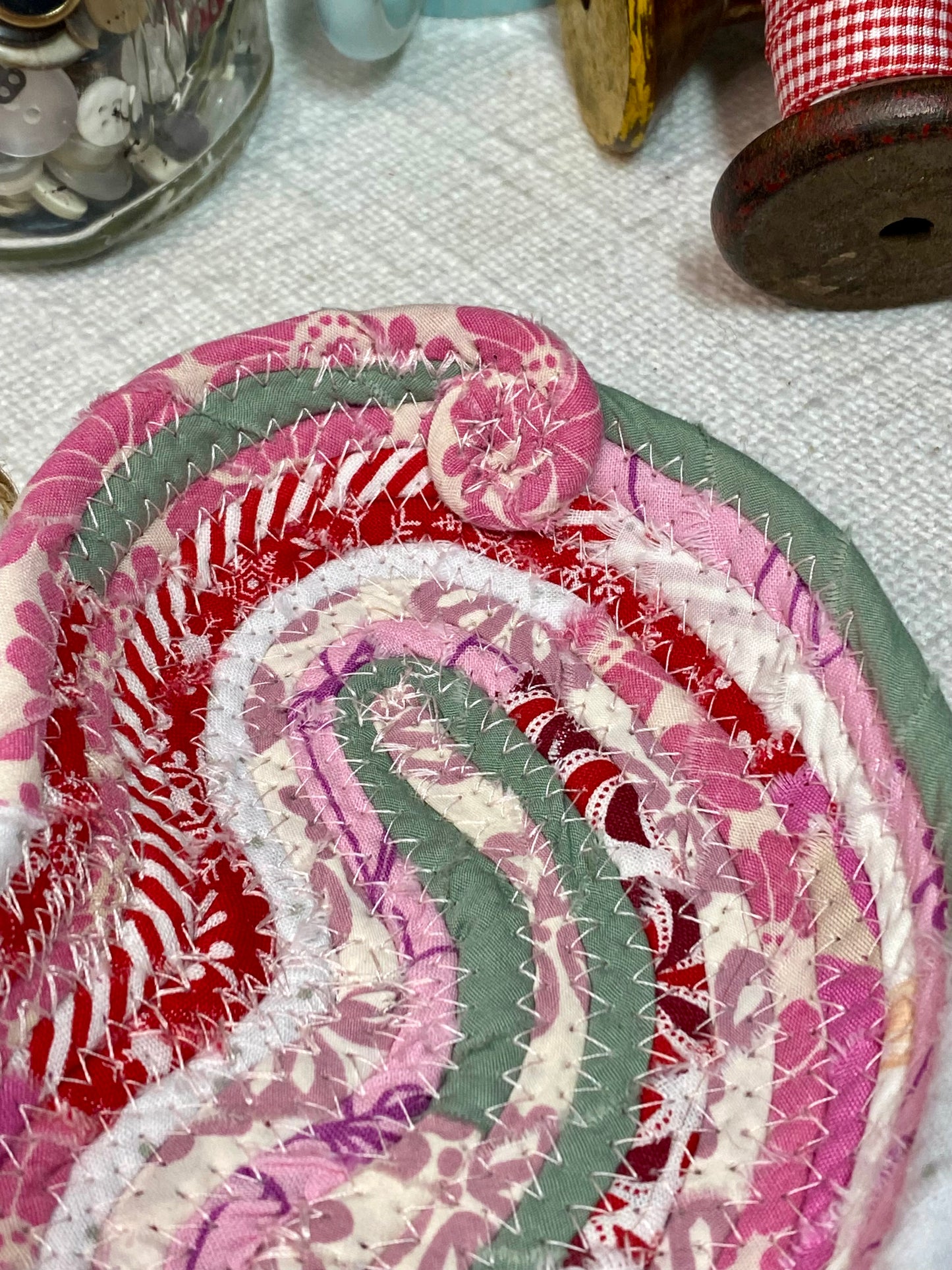 Sweetheart 6" Heart Shaped Saucer