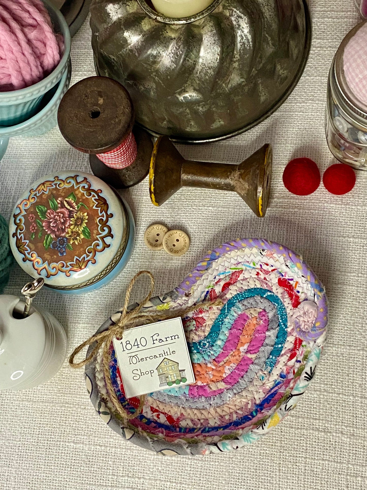 Sweetheart 6" Heart Shaped Saucer