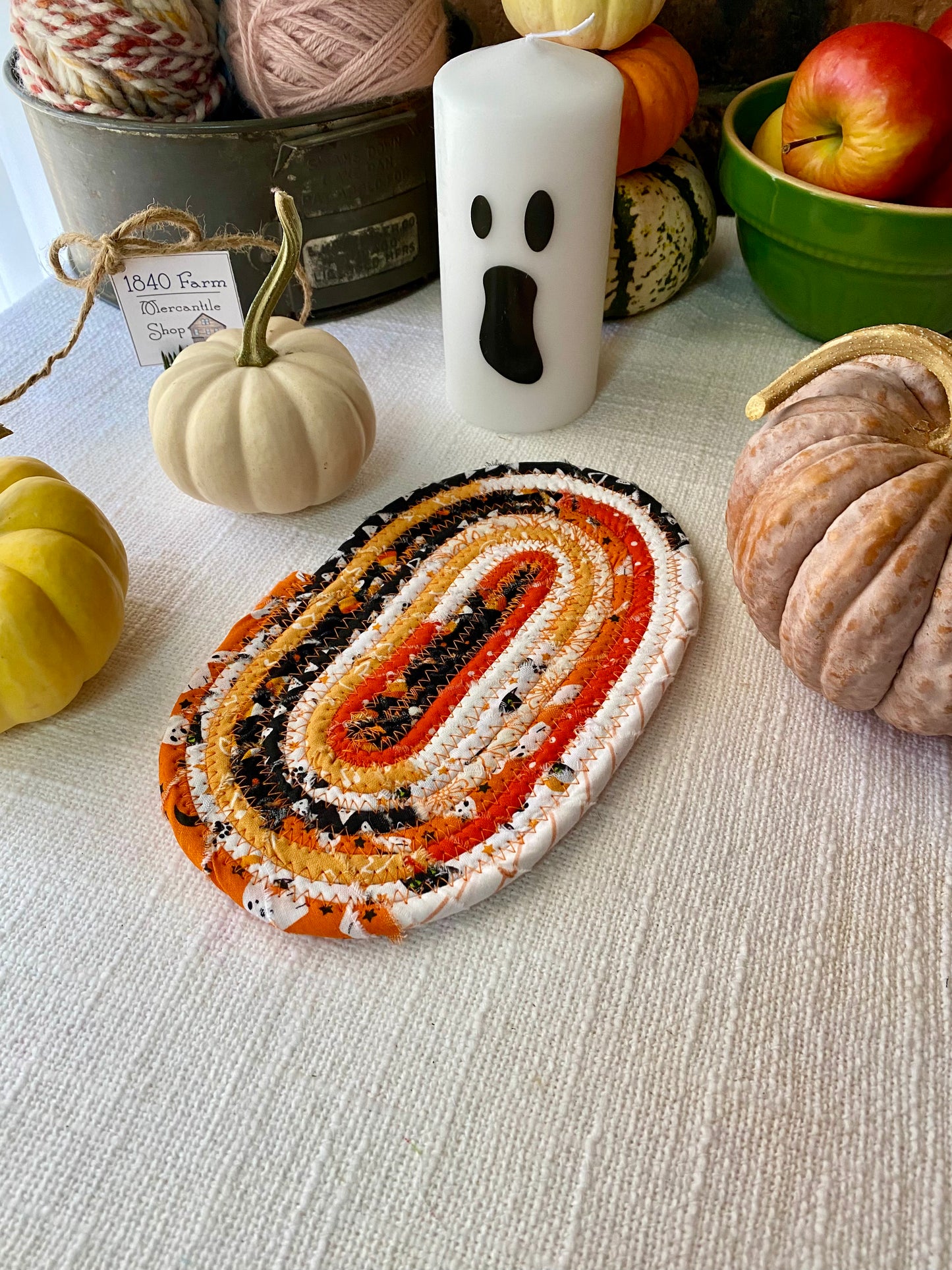 5” x 8” Oblong Trivet - Halloween 2024