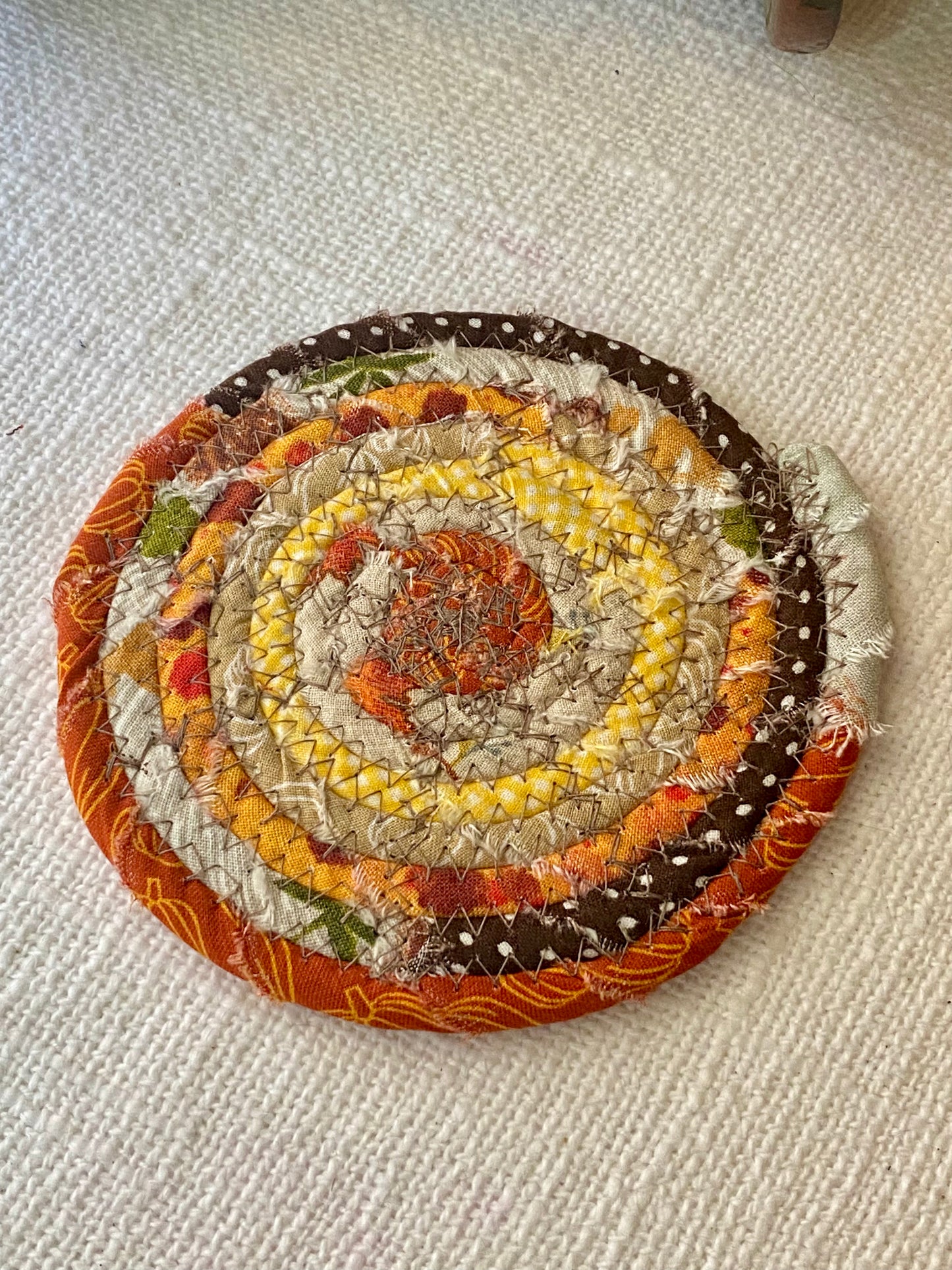 6” Medium Saucer Style Trivet and Set of Two Coasters