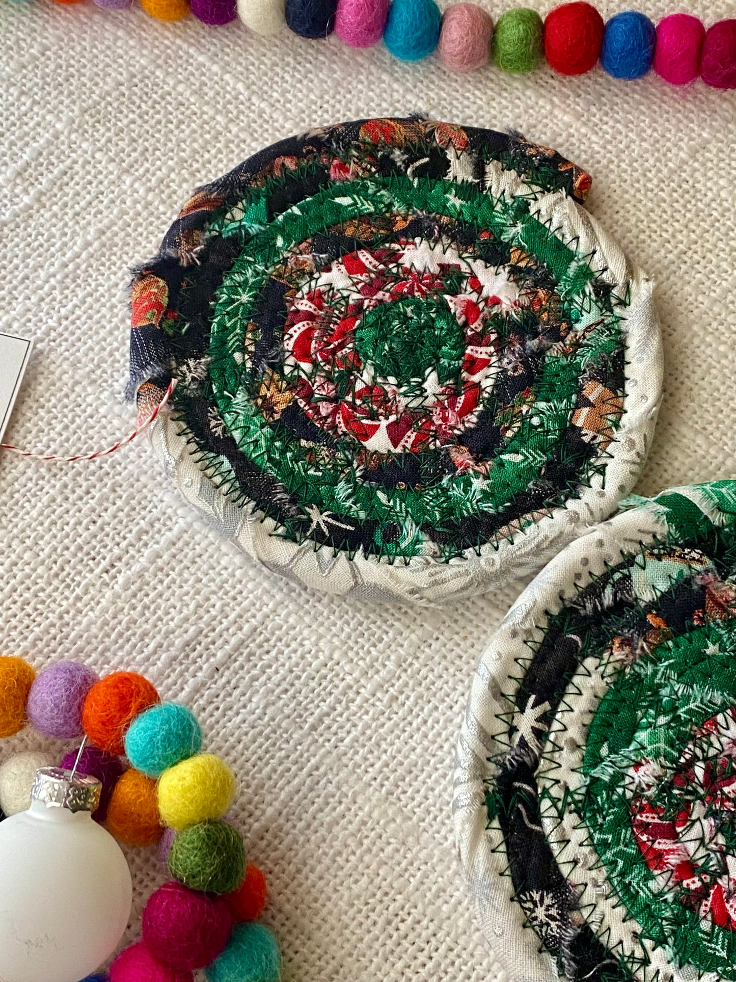 Set of Two Coasters - Holiday
