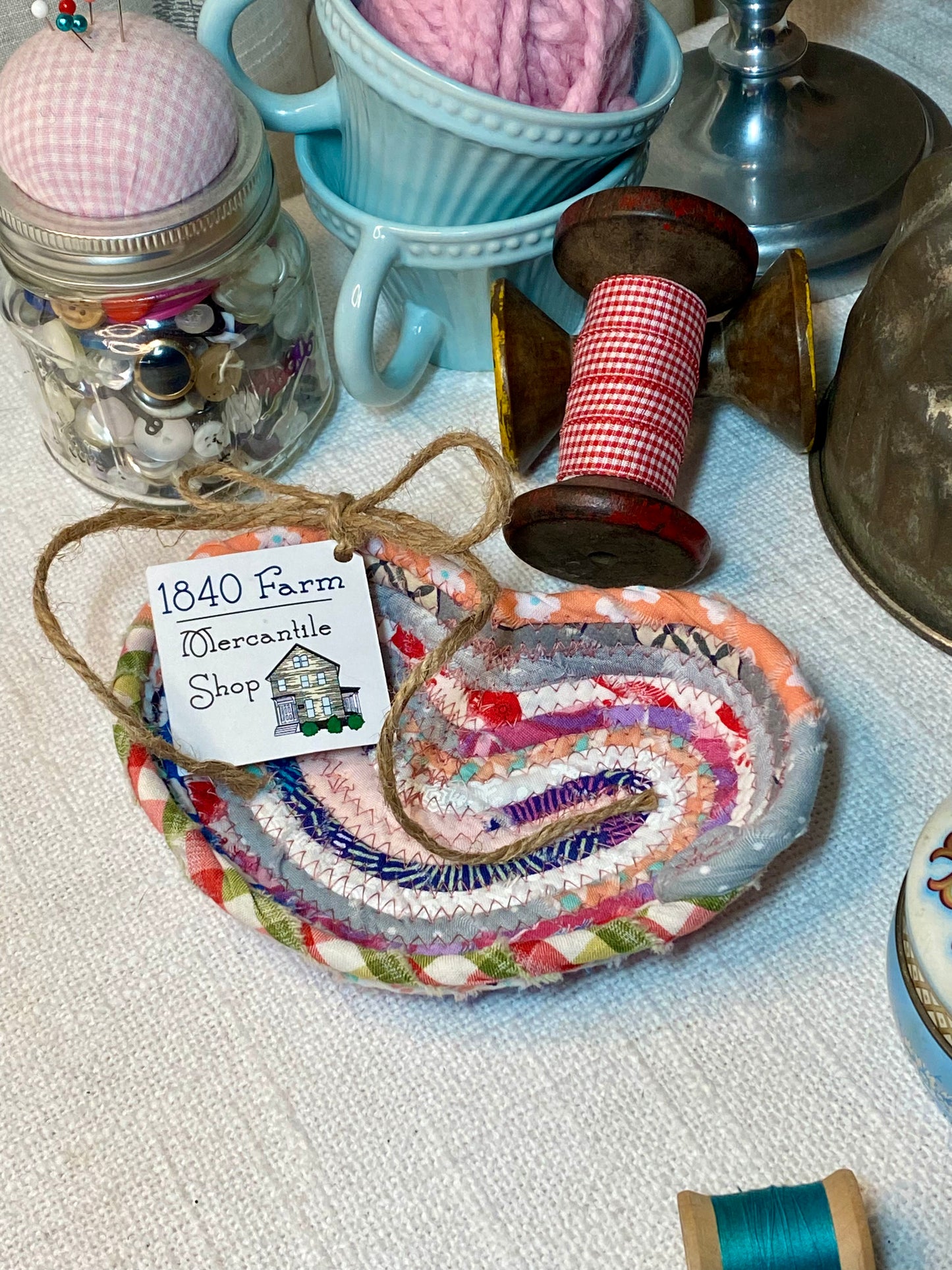Sweetheart 6" Heart Shaped Saucer