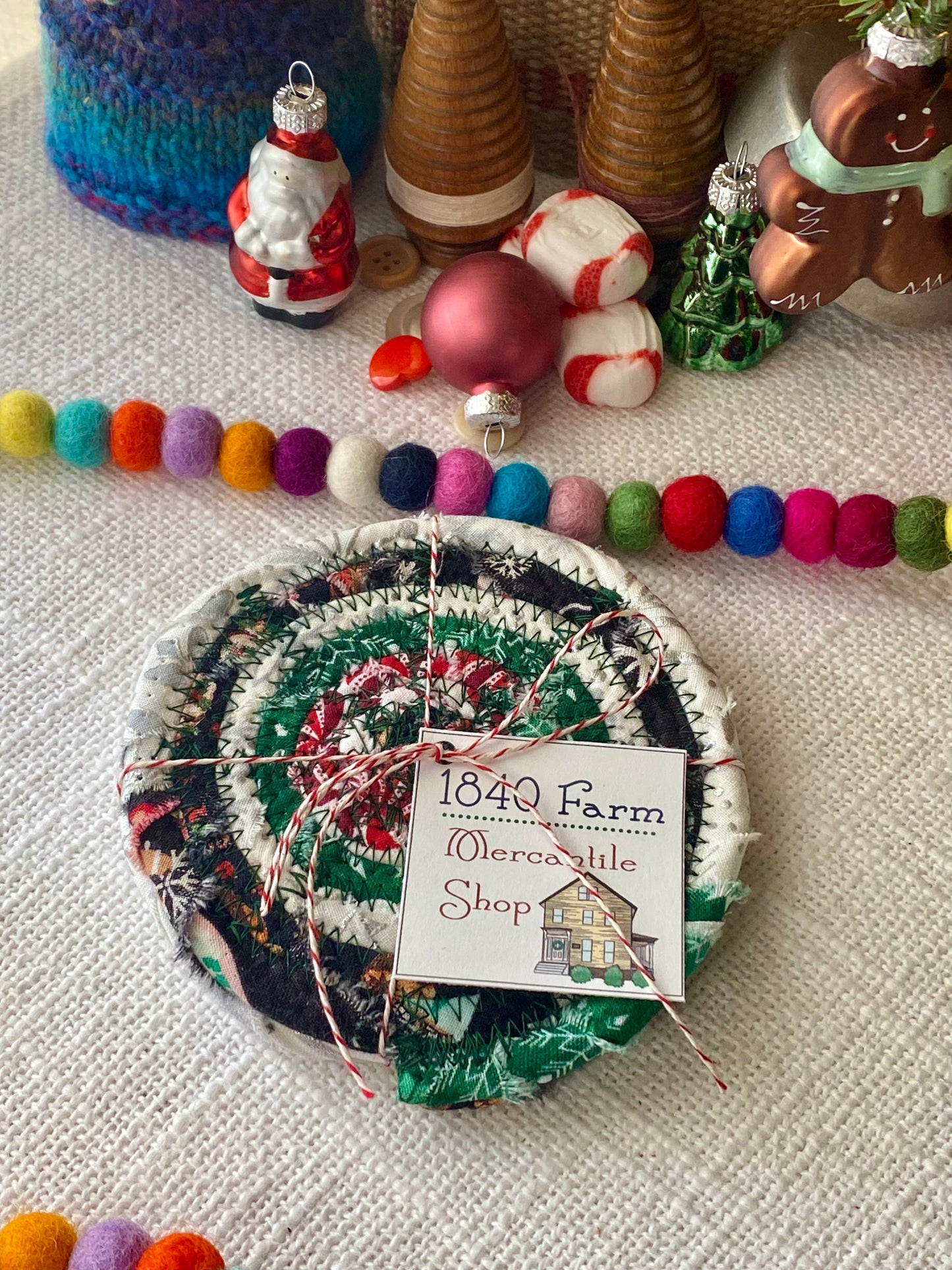 Set of Two Coasters - Holiday