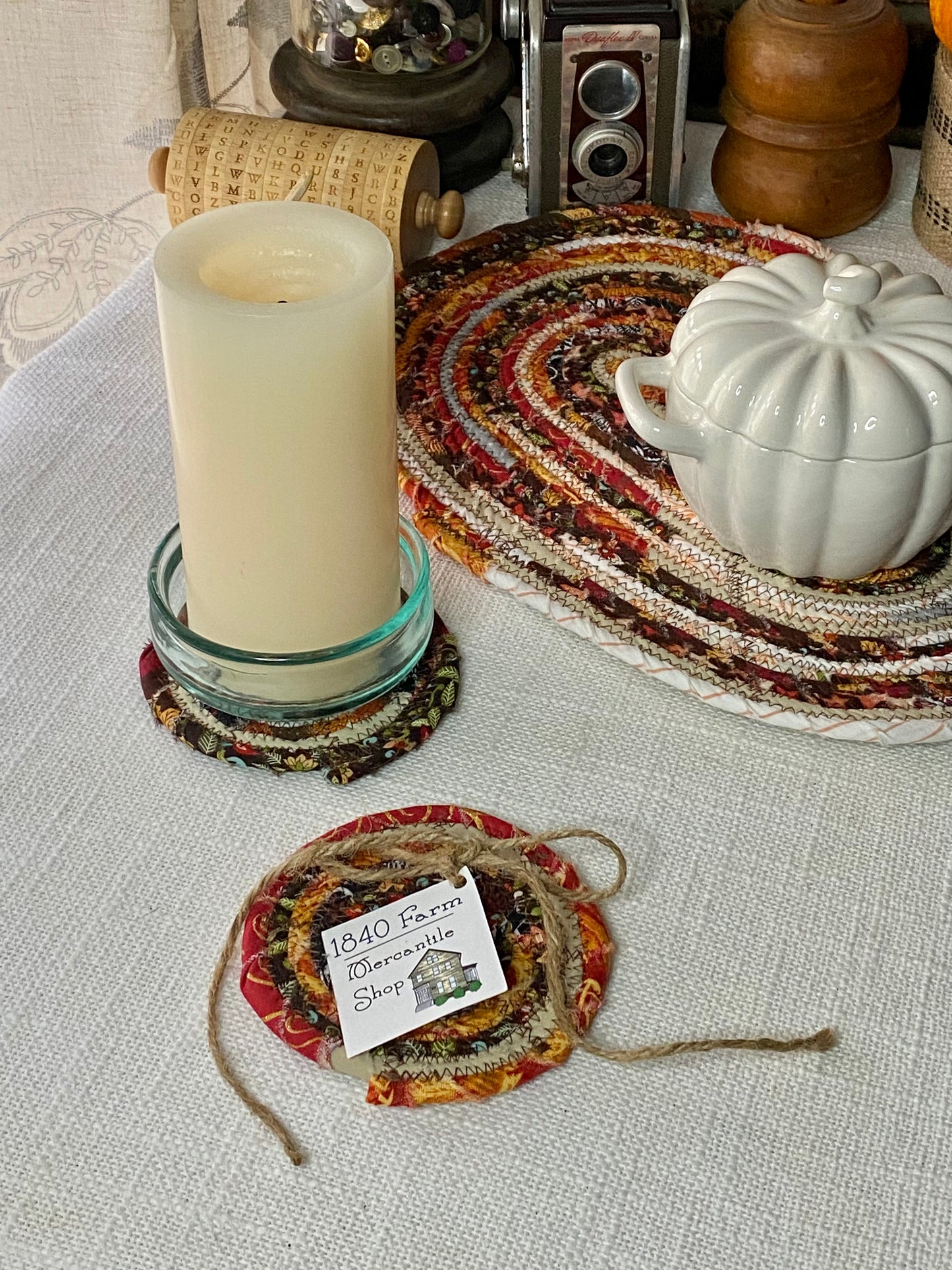 Fall - Set of Two Coasters