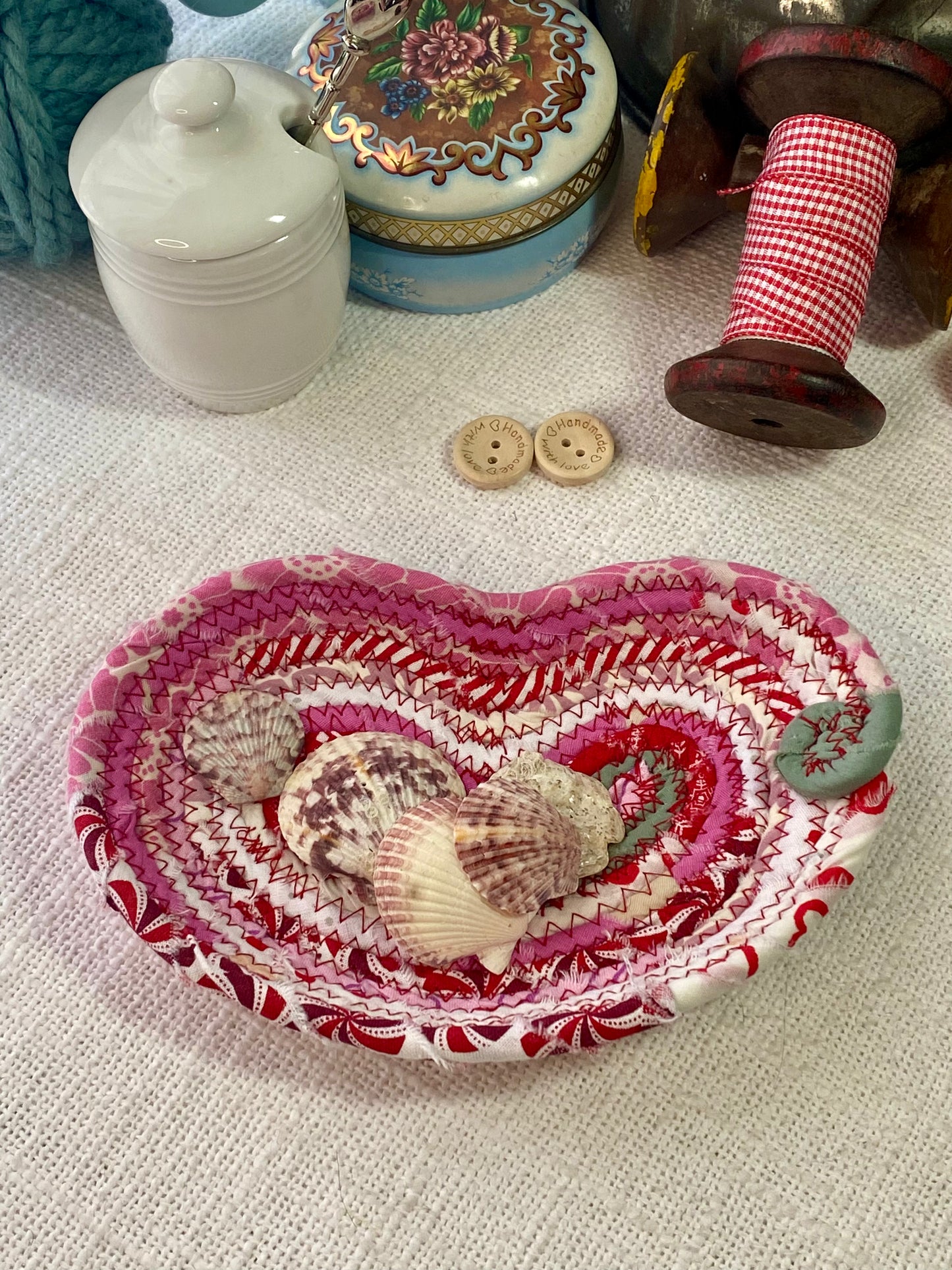 Sweetheart 6" Heart Shaped Saucer