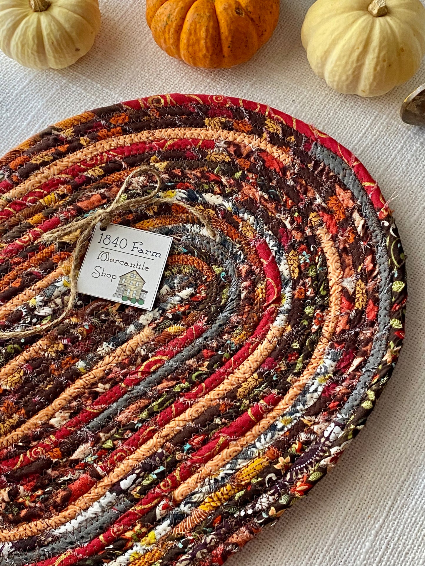 10” x 15" Extra Large Oval Flat Trivet