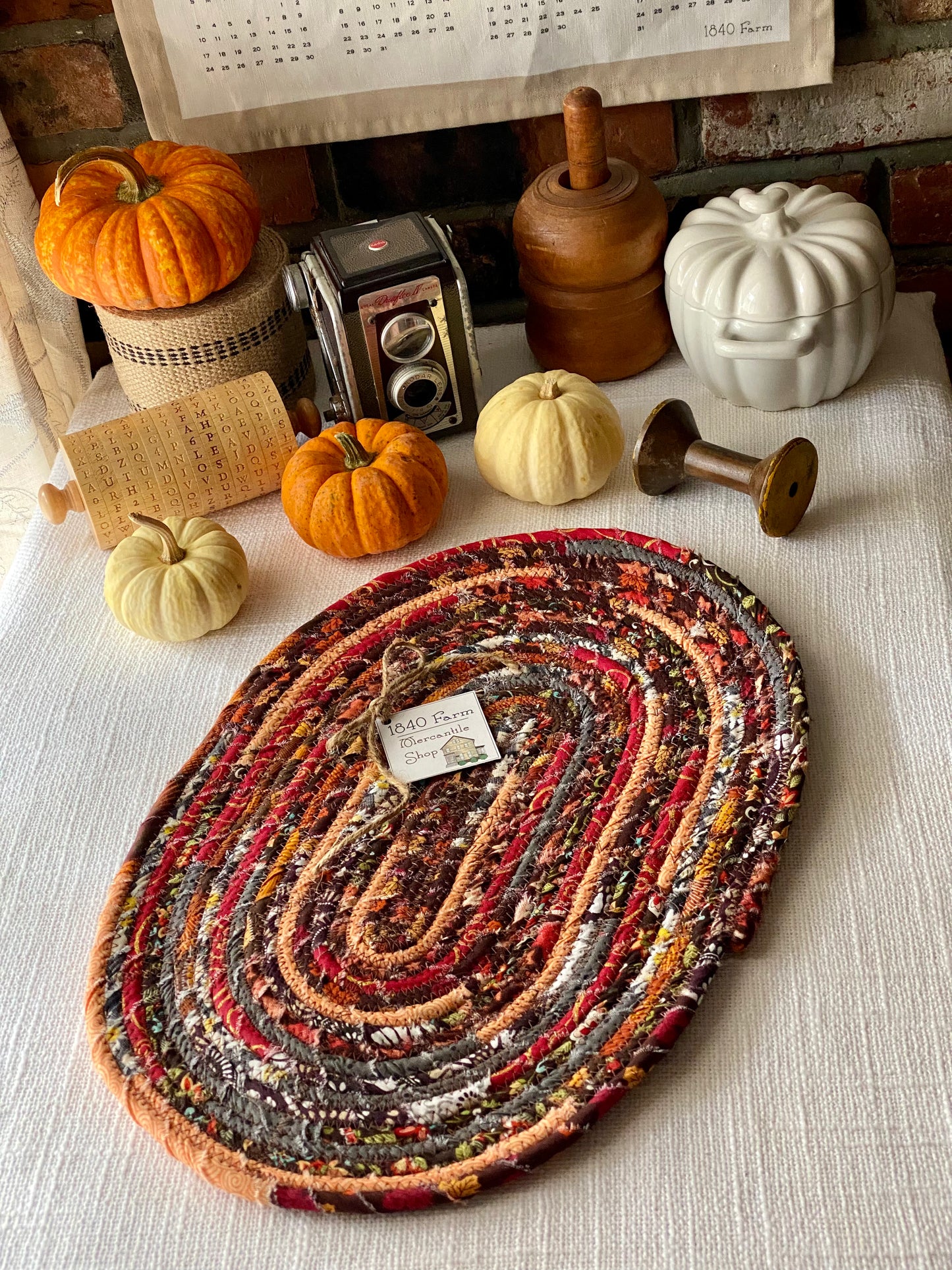 10” x 15" Extra Large Oval Flat Trivet