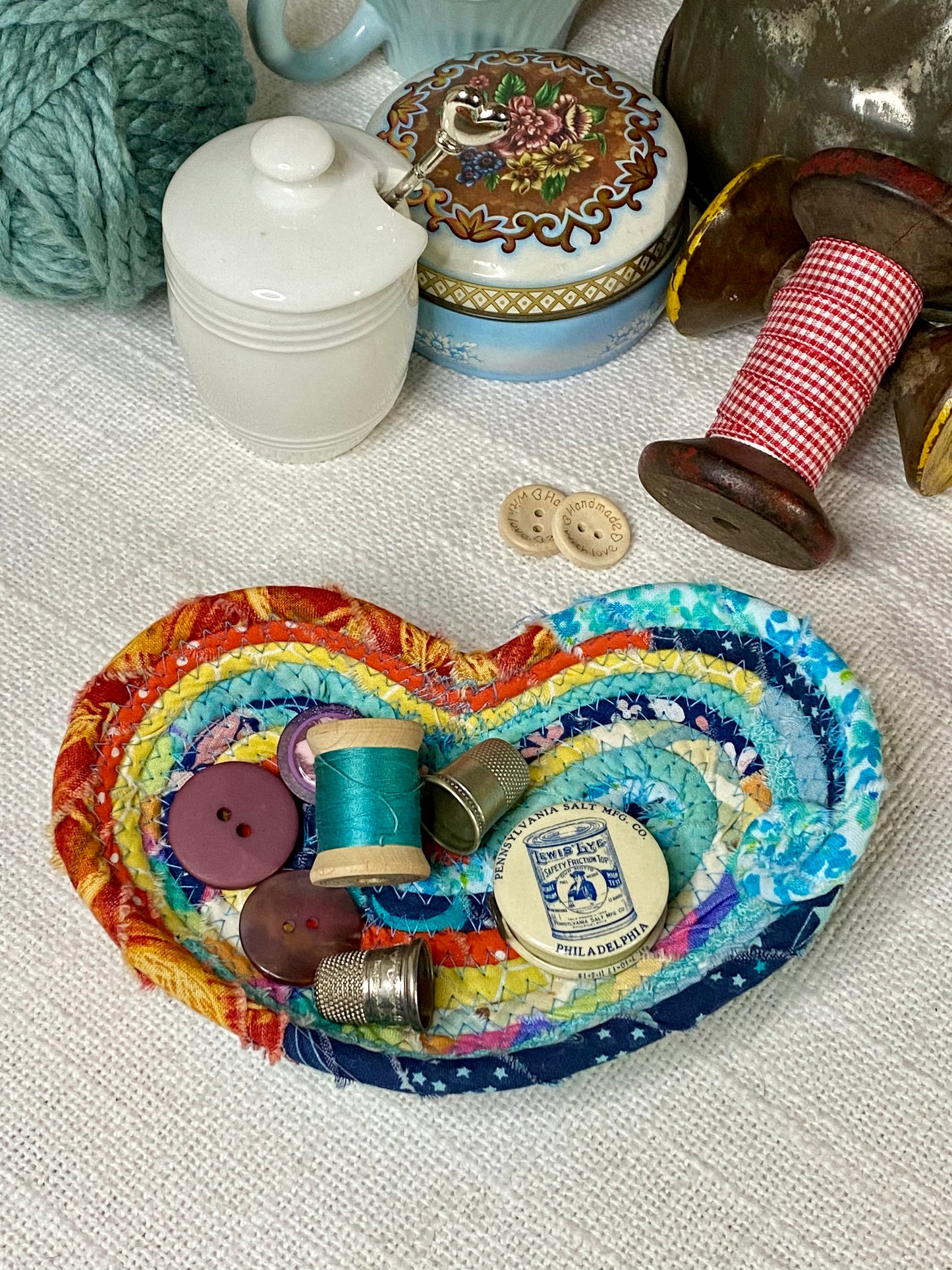 Sweetheart 6" Heart Shaped Saucer
