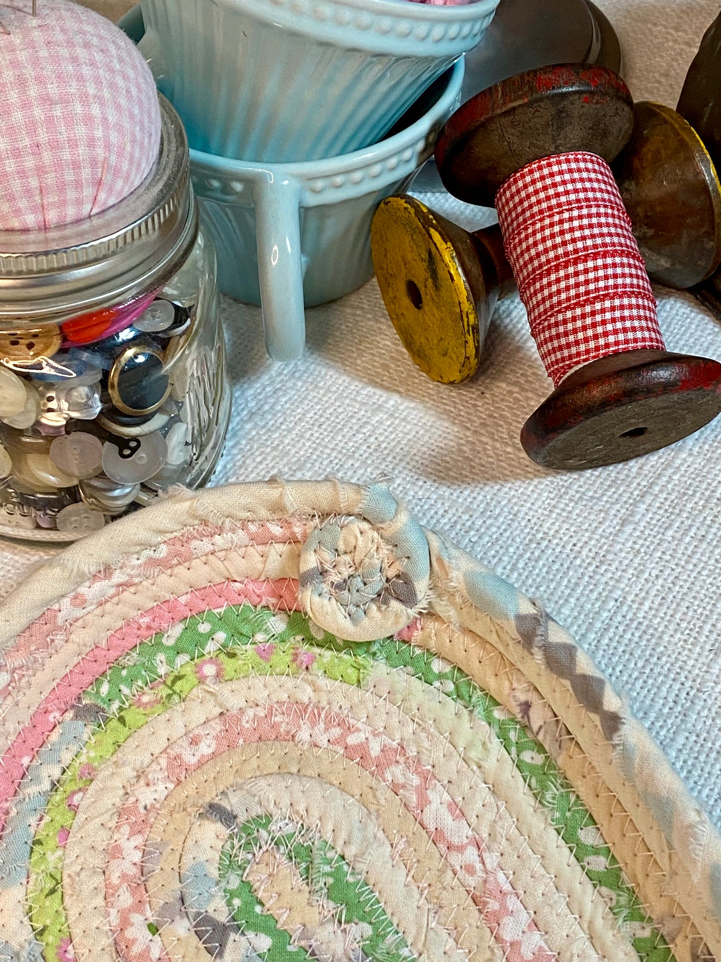 8” Heart Shaped Saucer Trivet