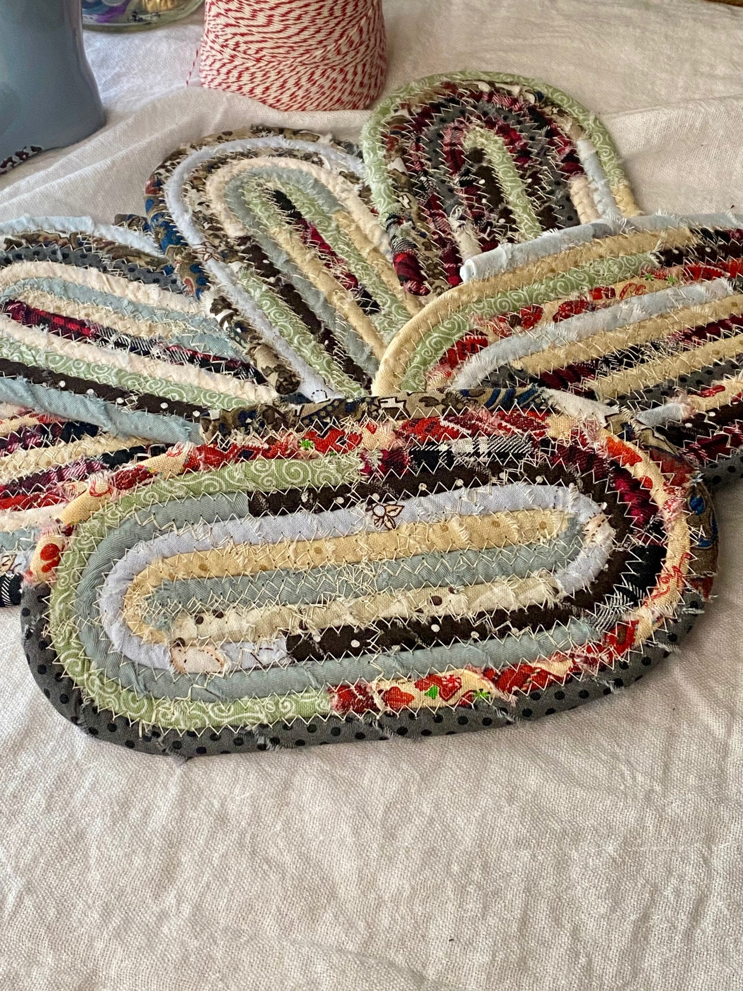 Set of 6 Oval Coasters
