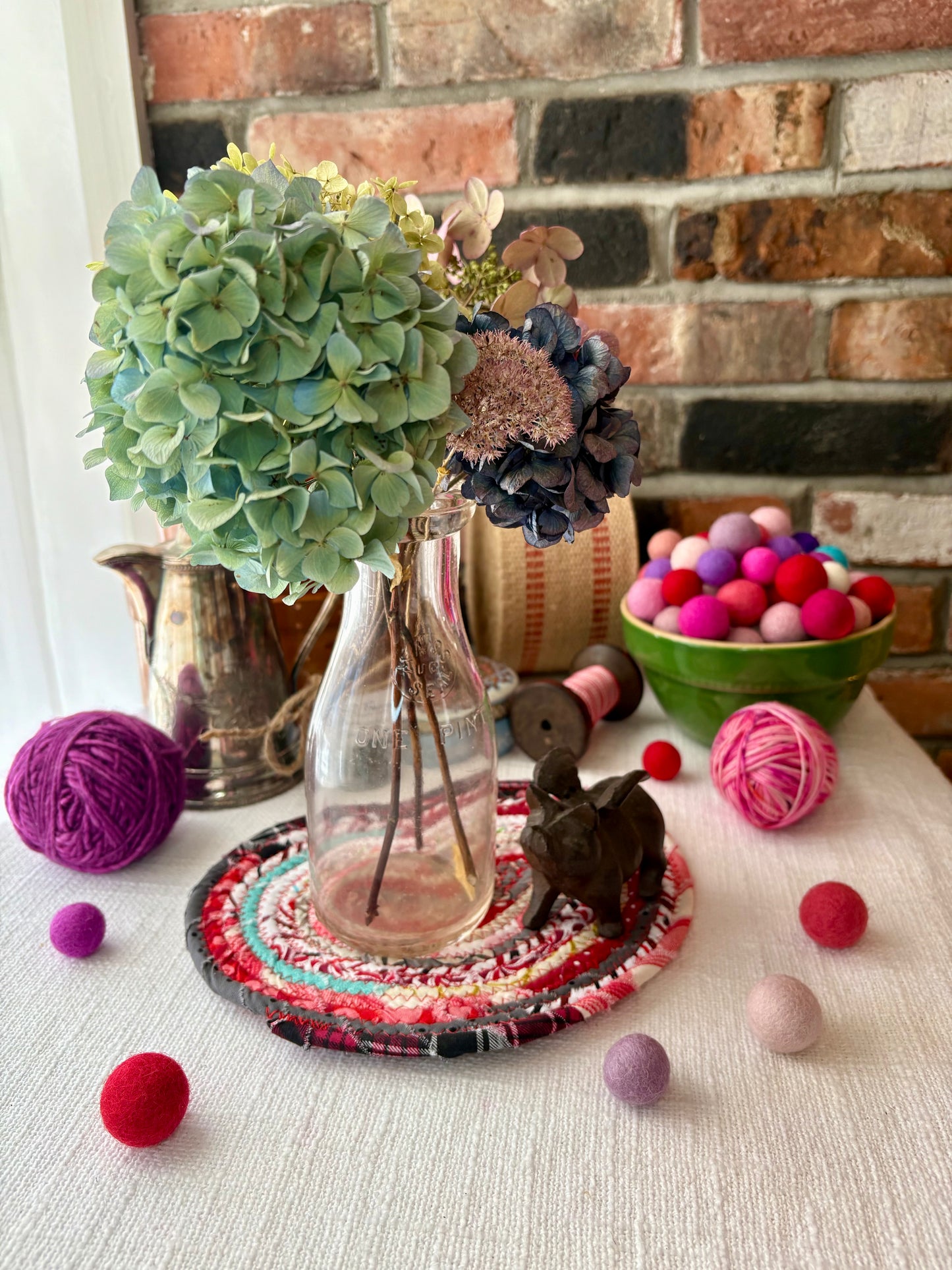 8” Heart Shaped Flat Trivet - Valentine's Day 2025