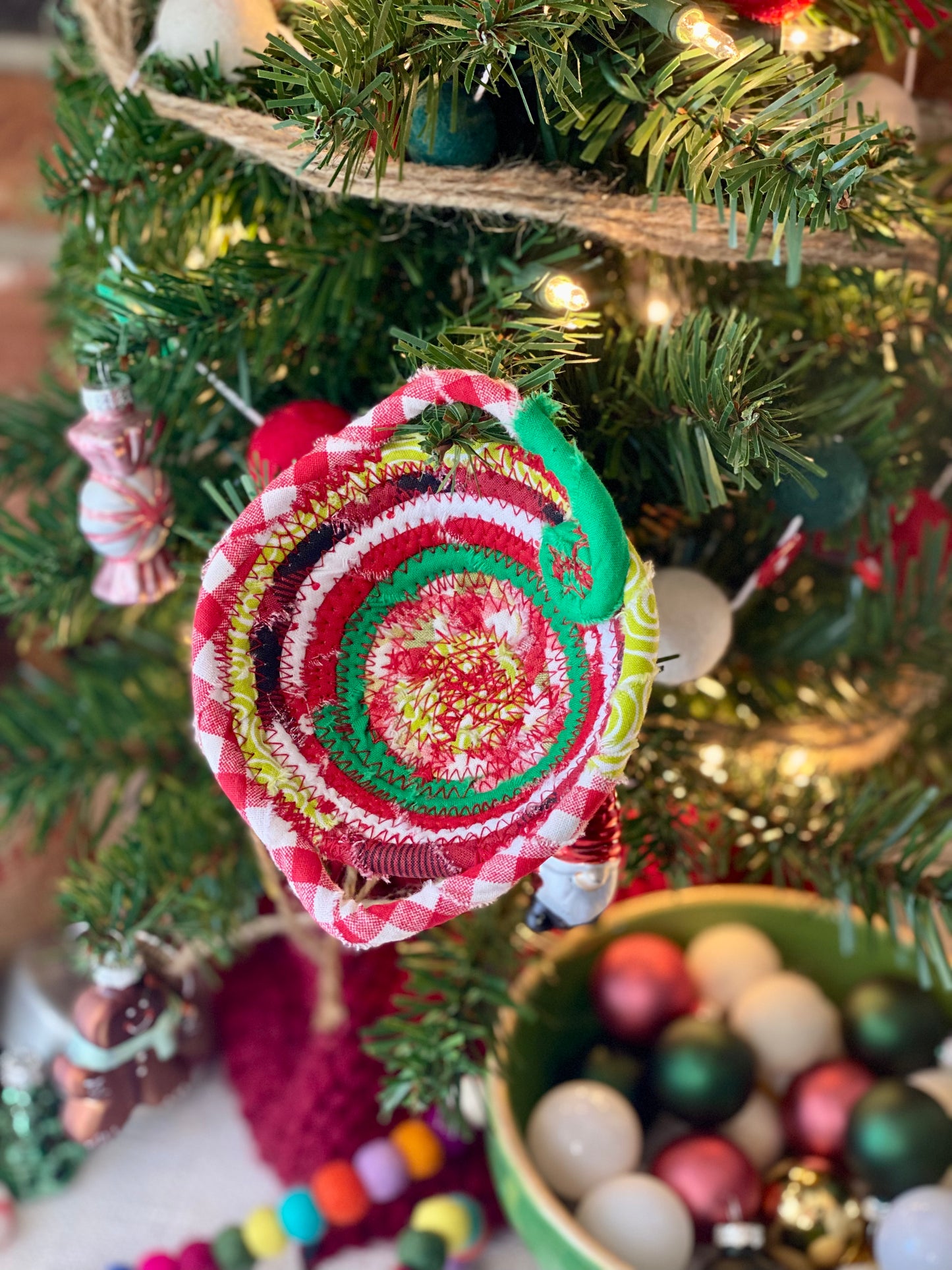 Miniature Egg Basket Ornament/Decoration - Holiday 2024