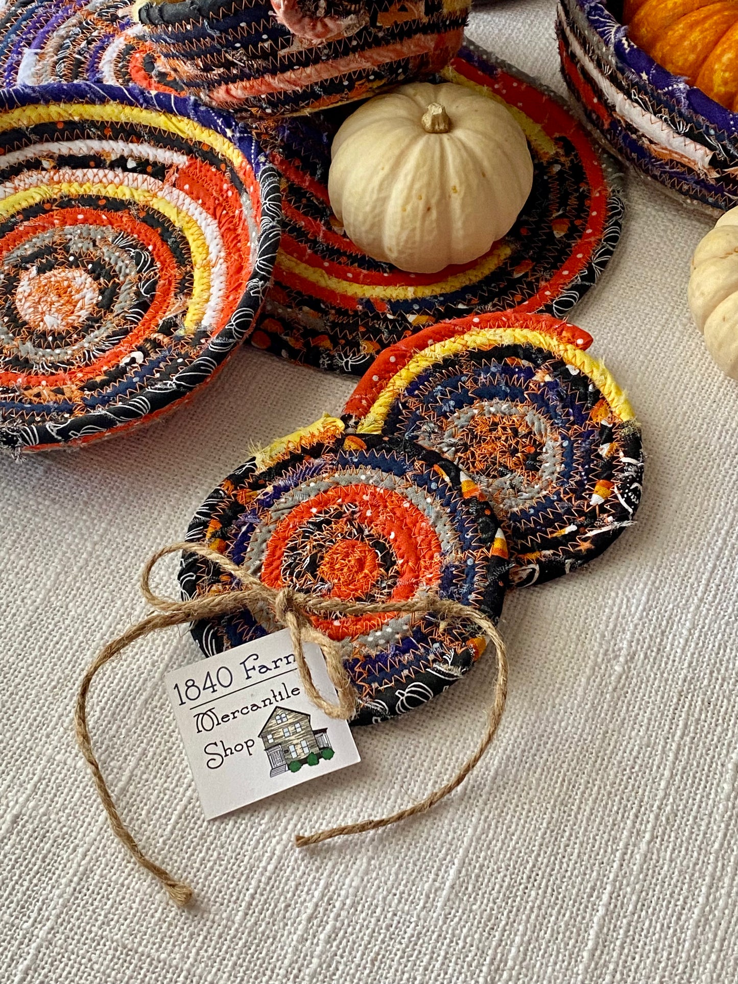 Halloween Set of Two Coasters