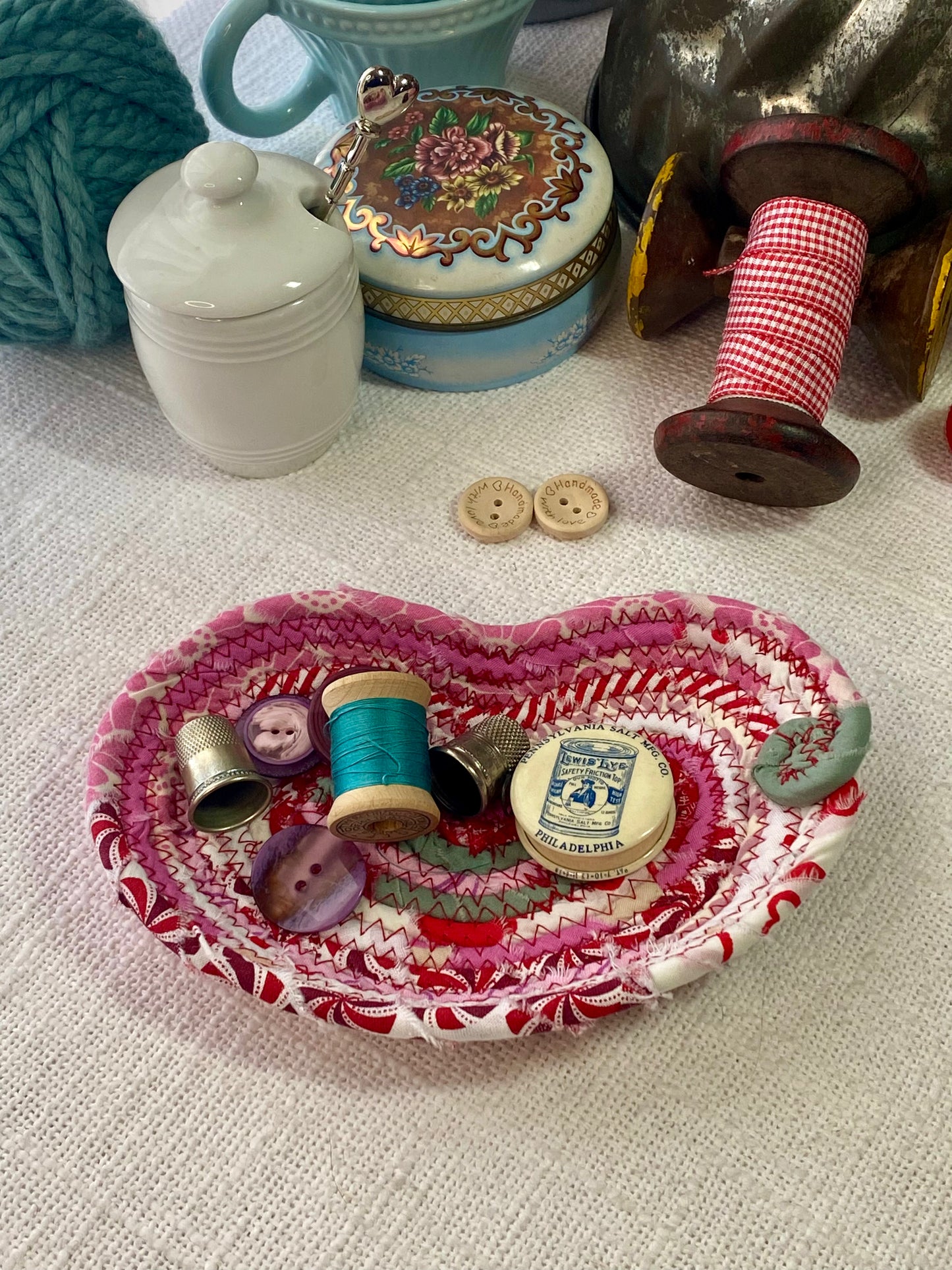 Sweetheart 6" Heart Shaped Saucer