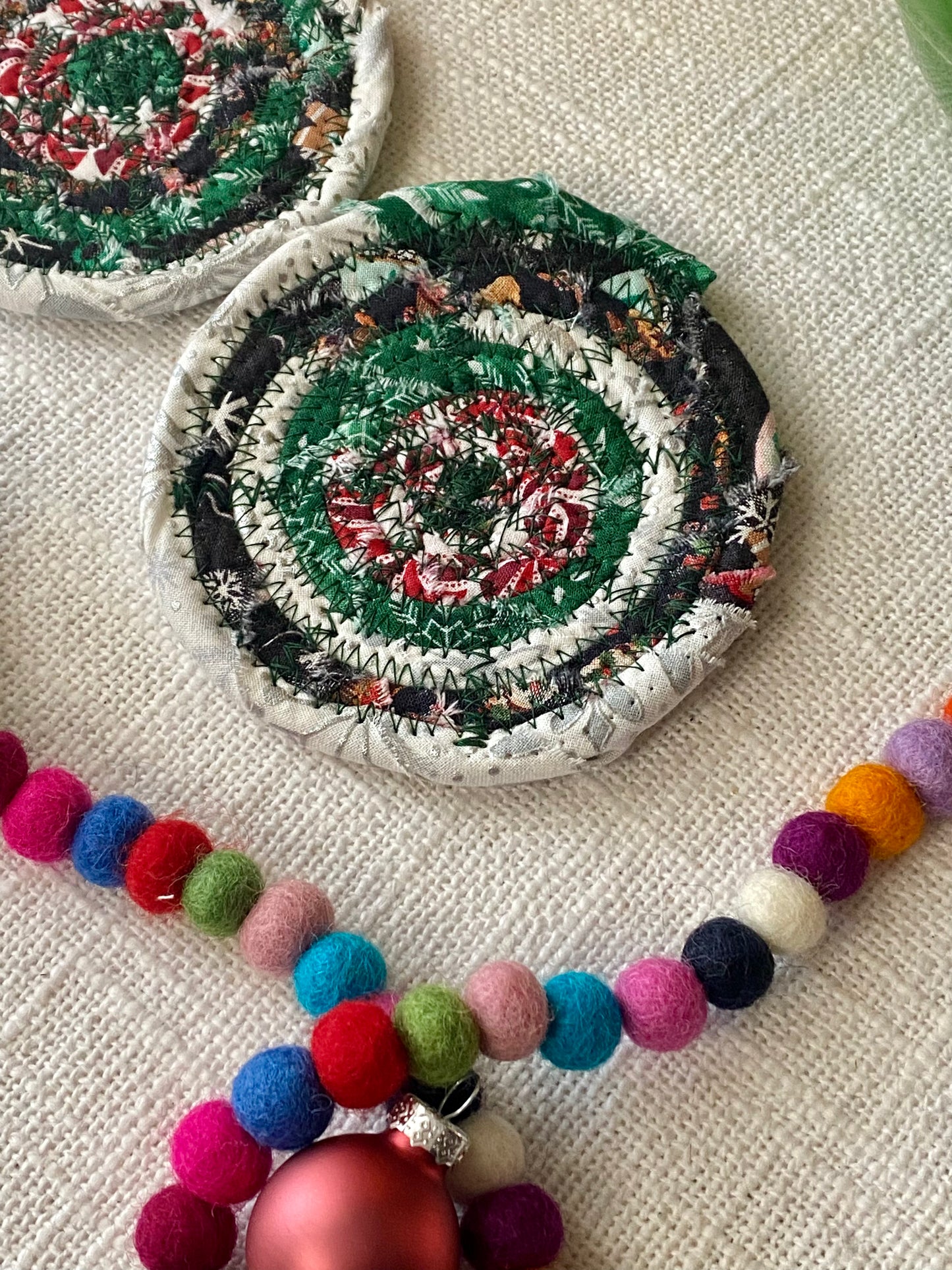 Set of Two Coasters - Holiday