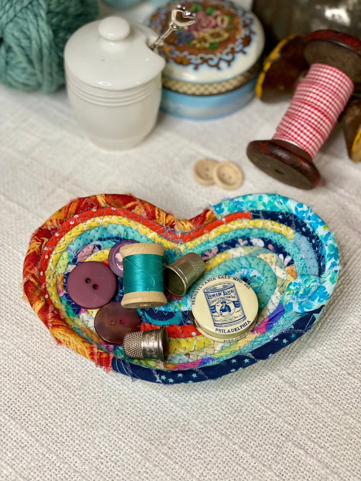 Sweetheart 6" Heart Shaped Saucer