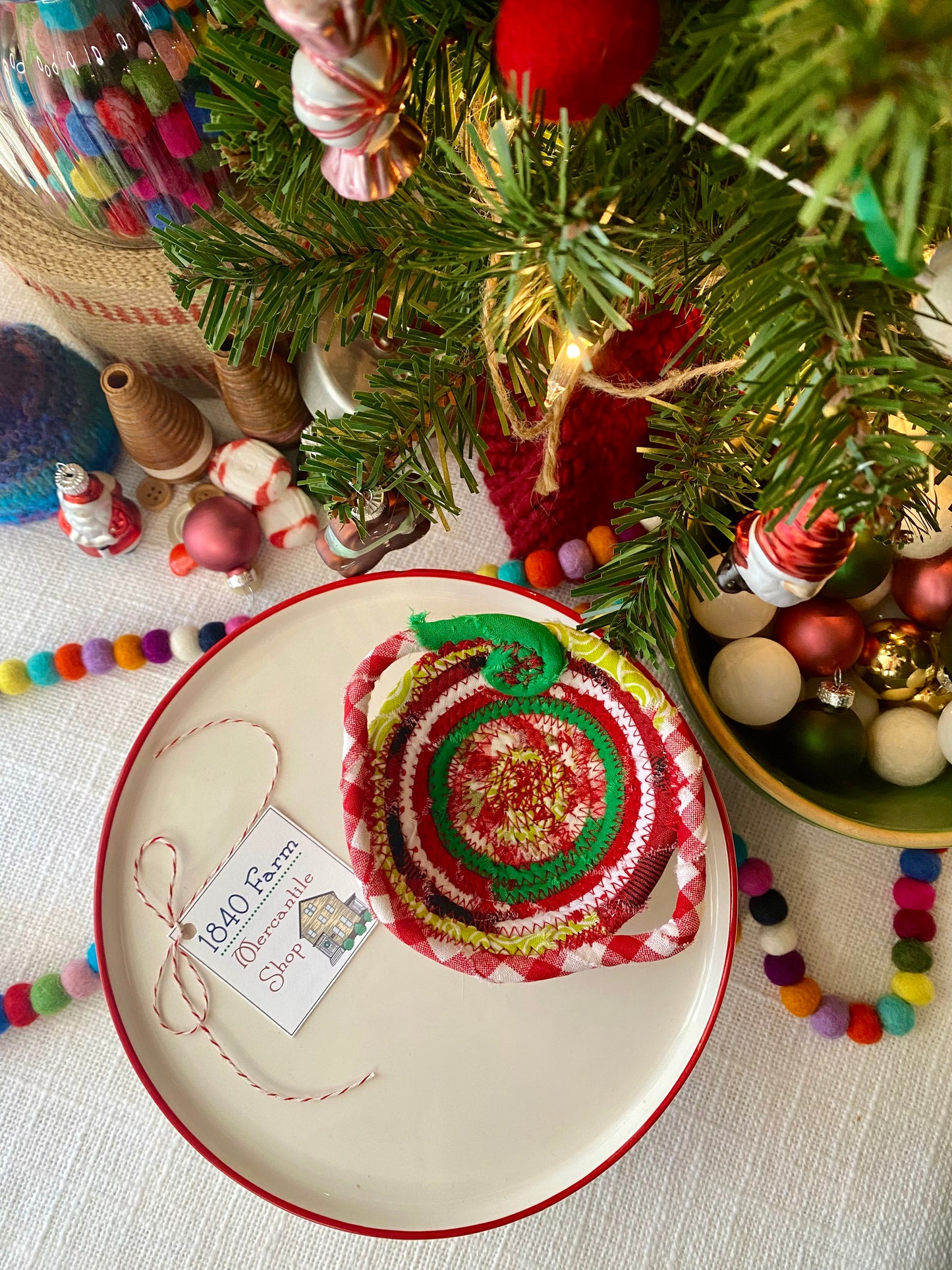 Miniature Egg Basket Ornament/Decoration - Holiday 2024