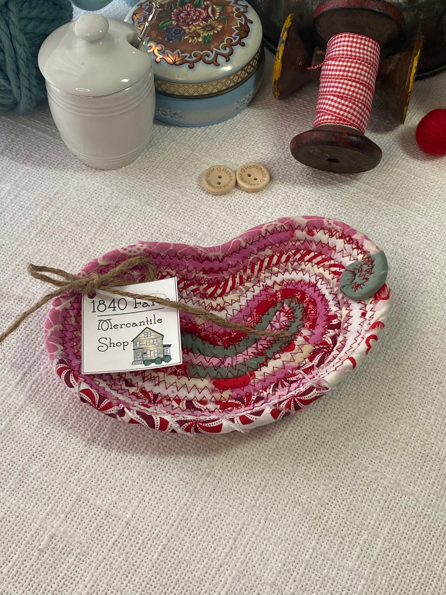 Sweetheart 6" Heart Shaped Saucer